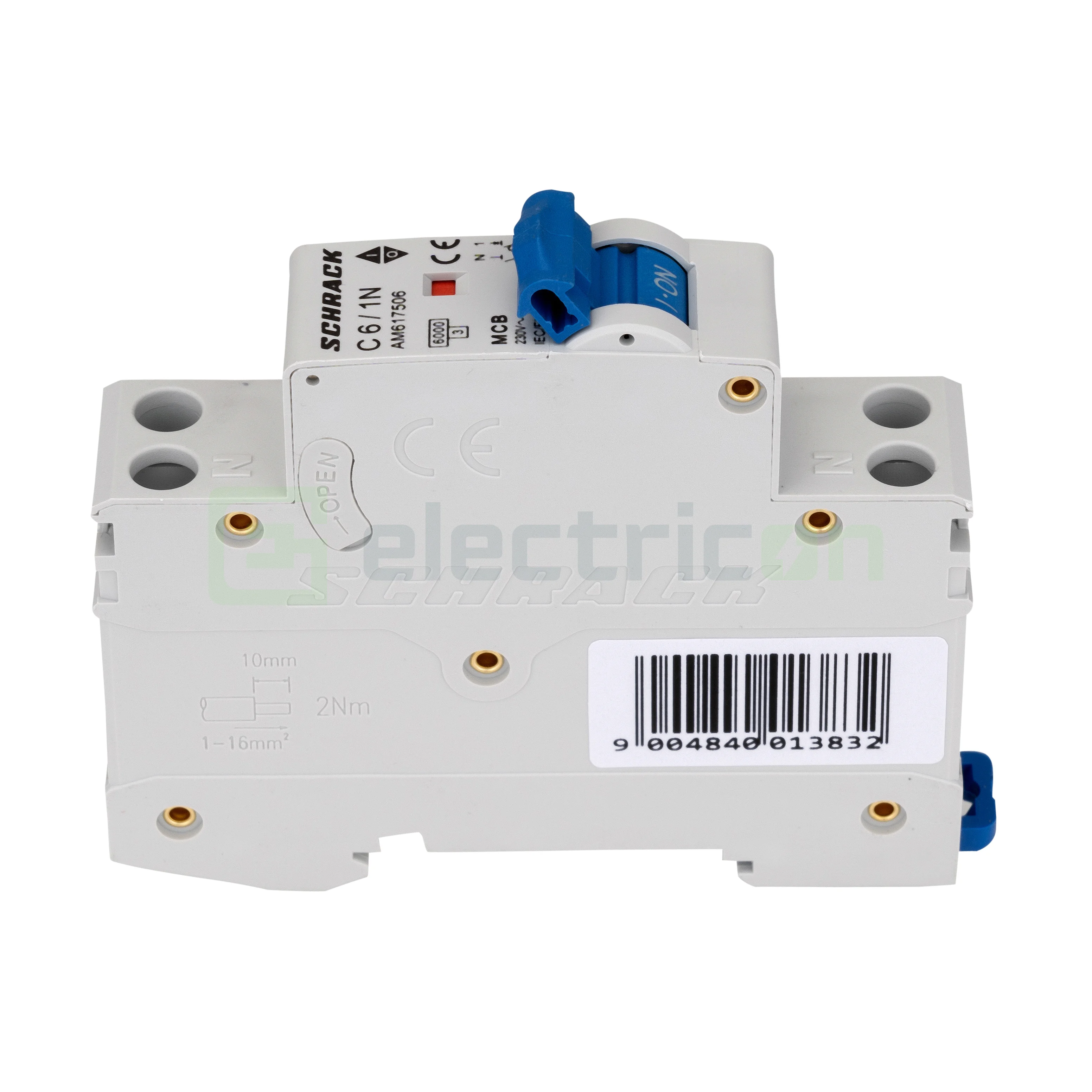 MCB C 6 A 1P+N Schrack AM617506 [3]