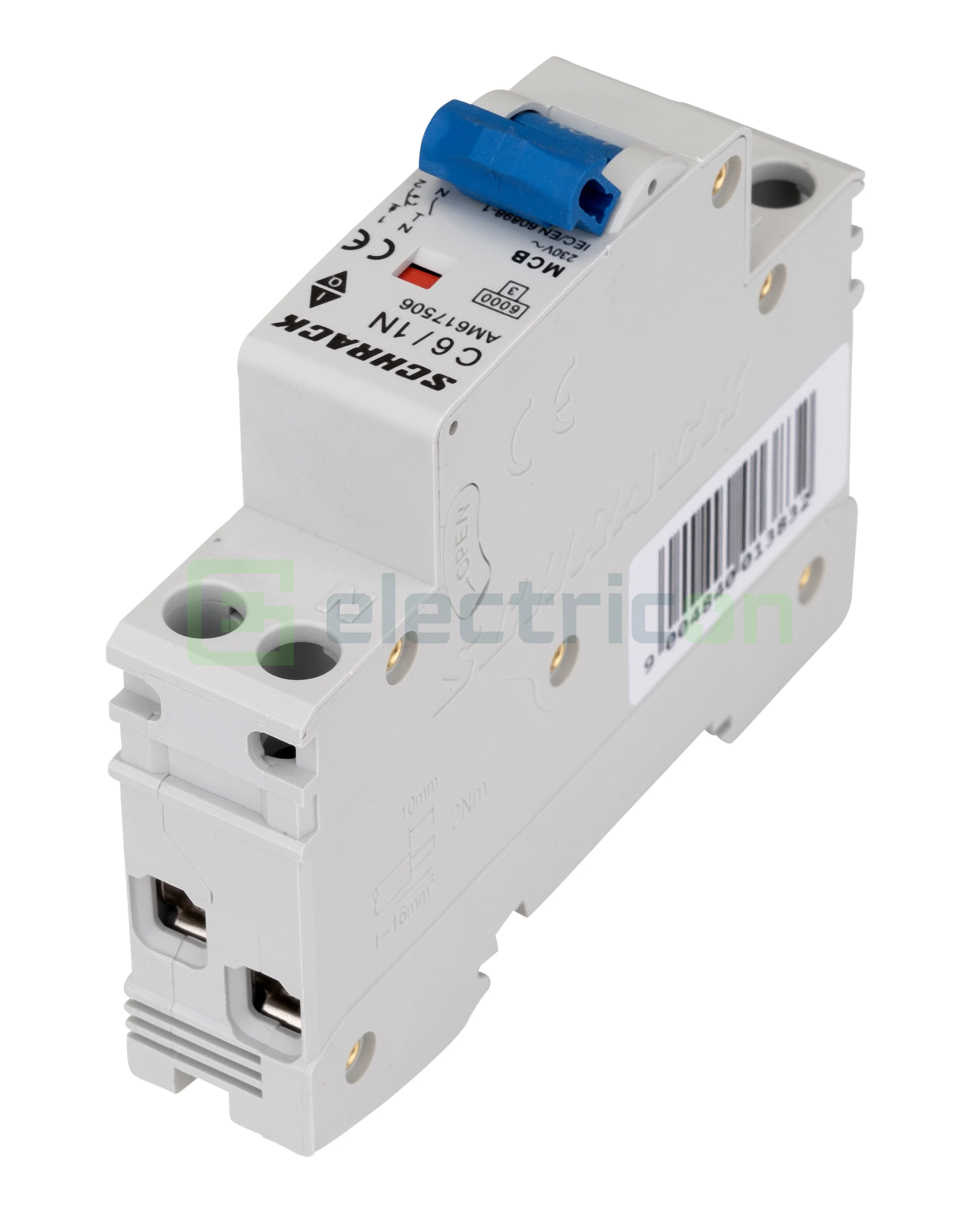 MCB C 6 A 1P+N Schrack AM617506 [4]