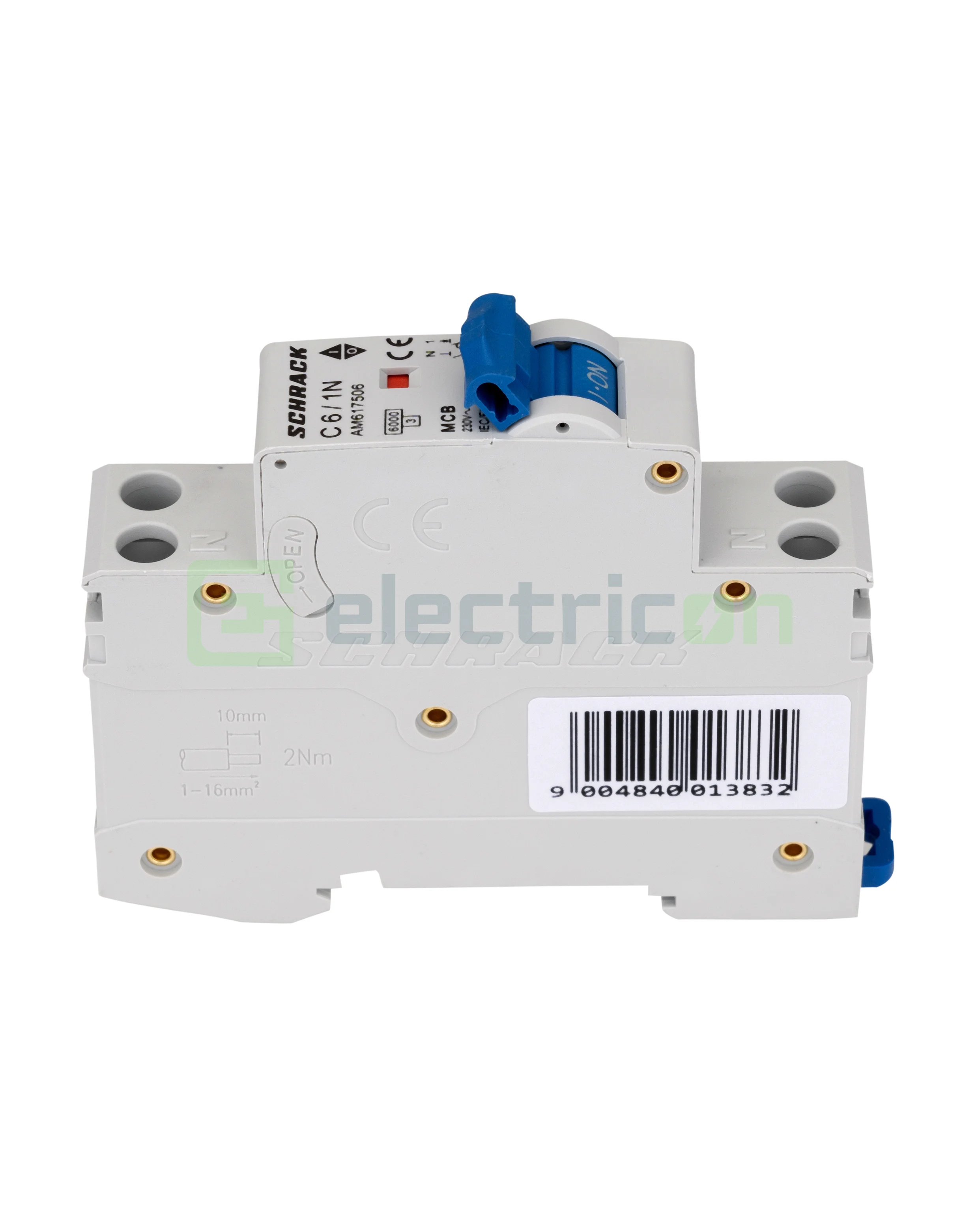 MCB C 6 A 1P+N Schrack AM617506 [3]