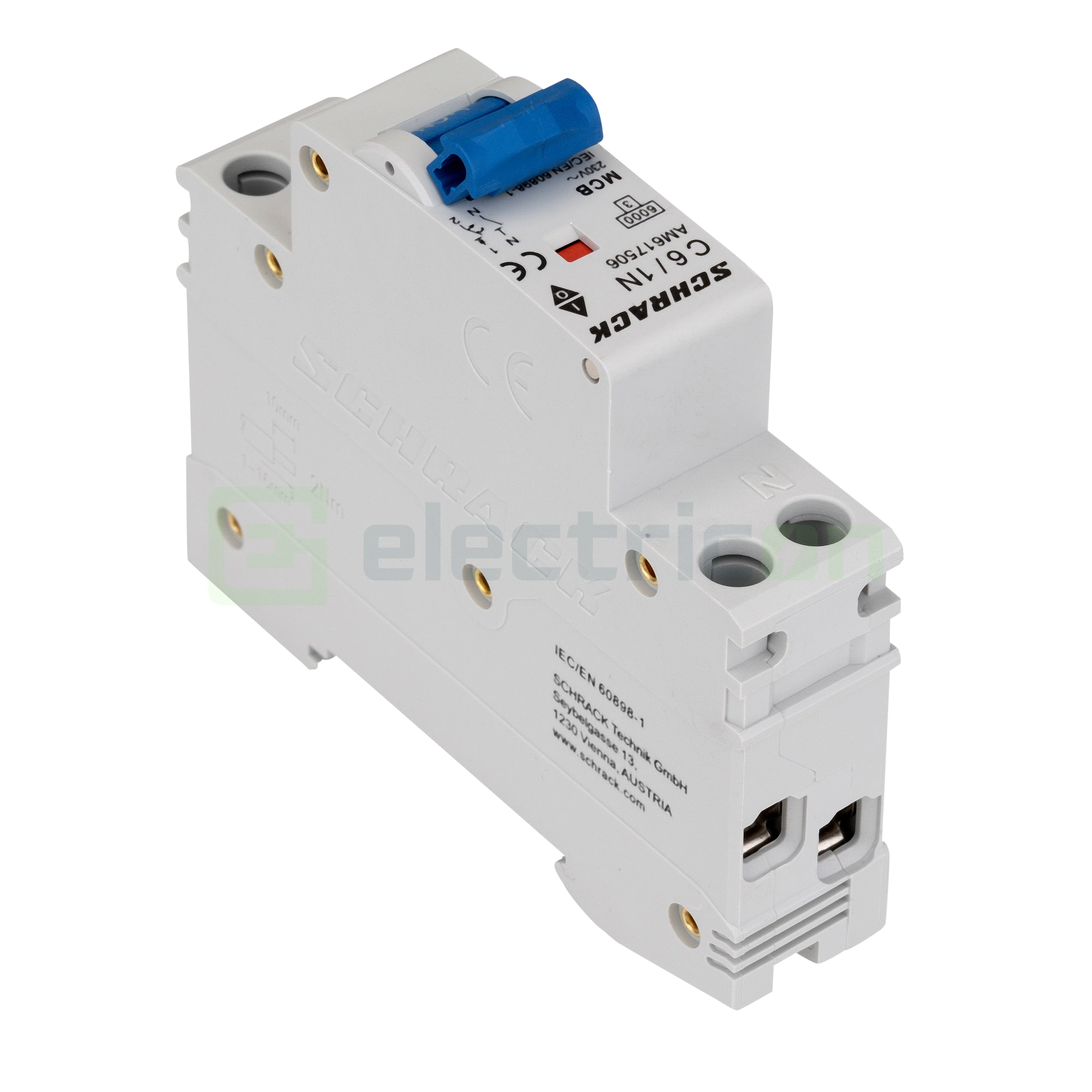 MCB C 6 A 1P+N Schrack AM617506 [6]