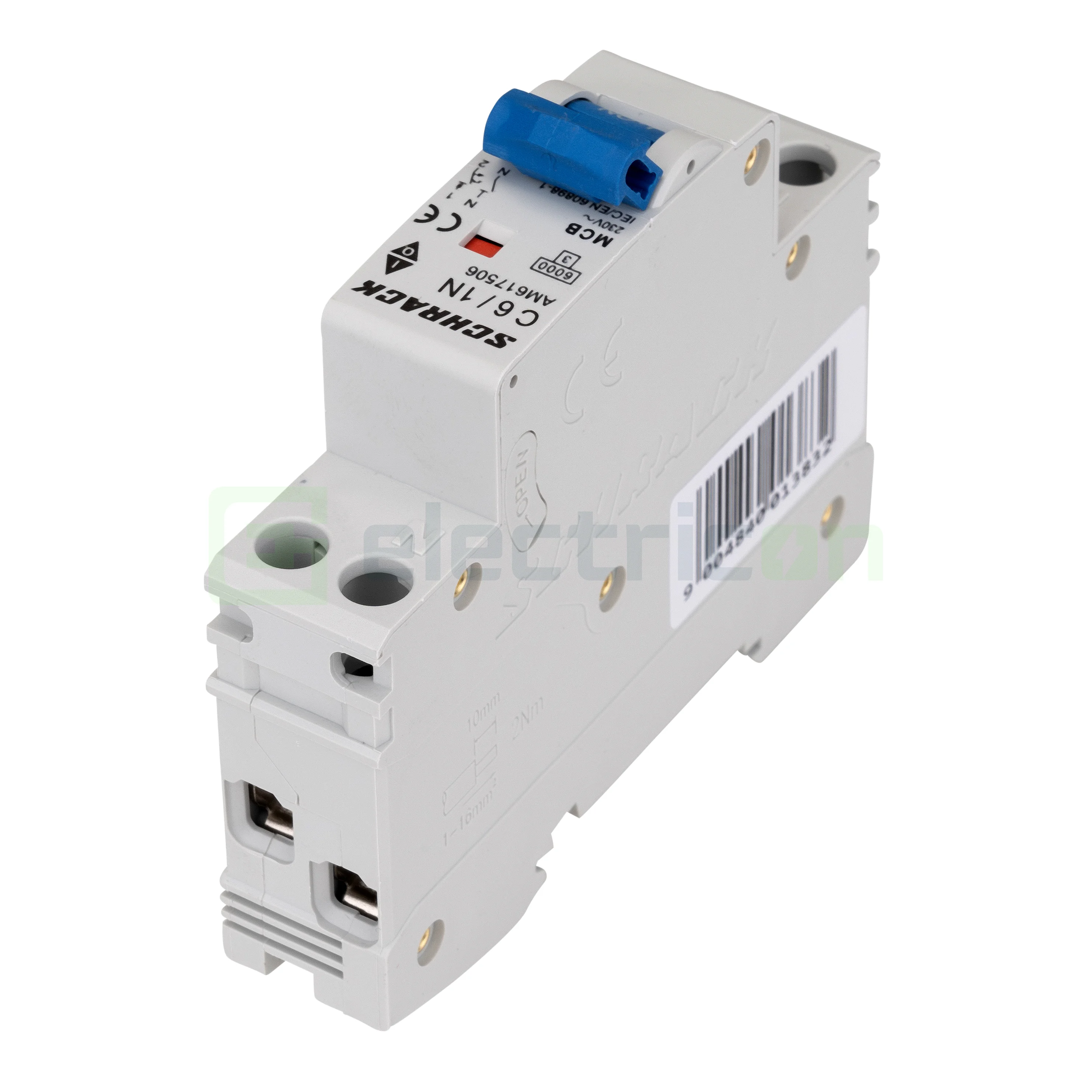MCB C 6 A 1P+N Schrack AM617506 [4]