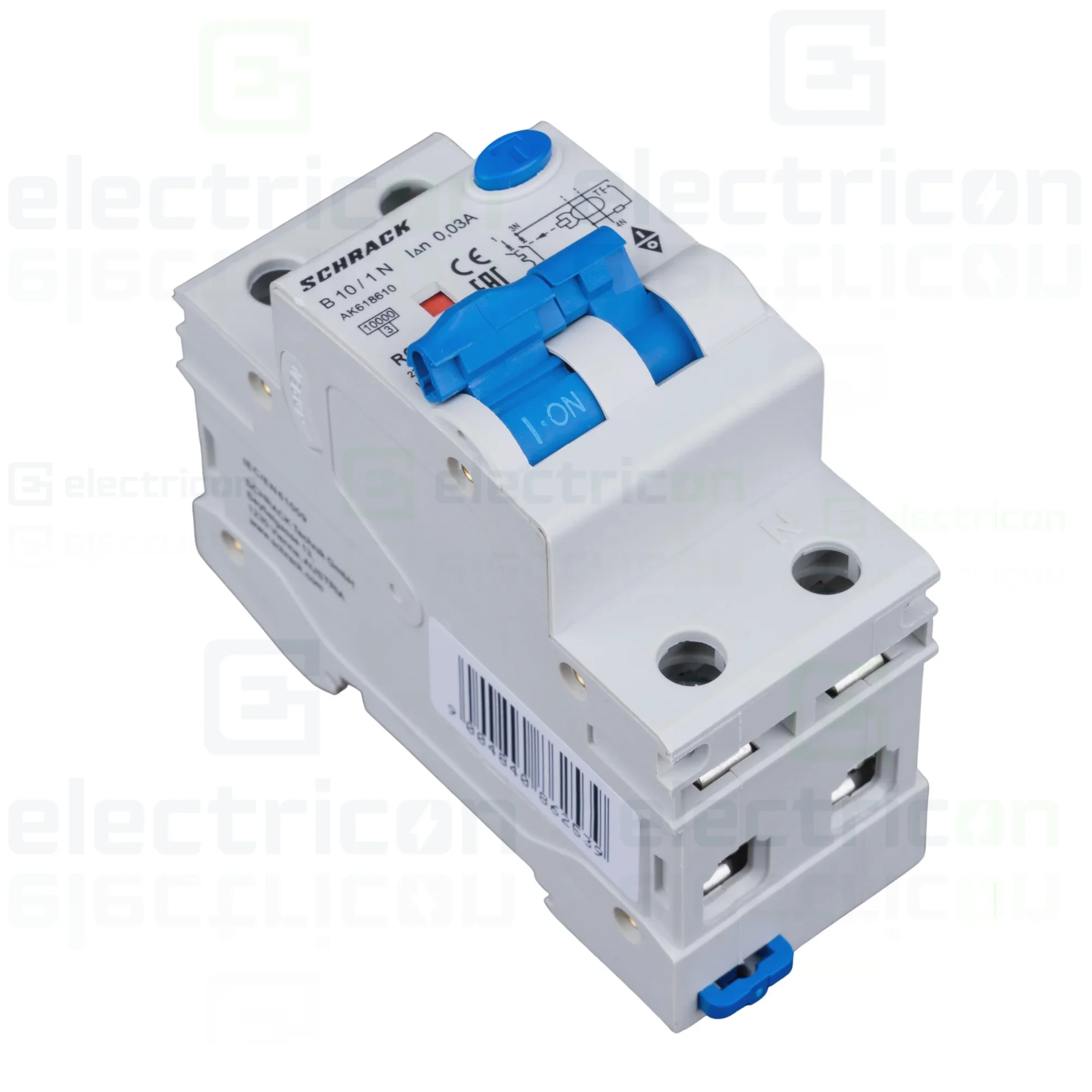 Siguranta RCBO 10A/30mA Schrack - AK618610 [2]