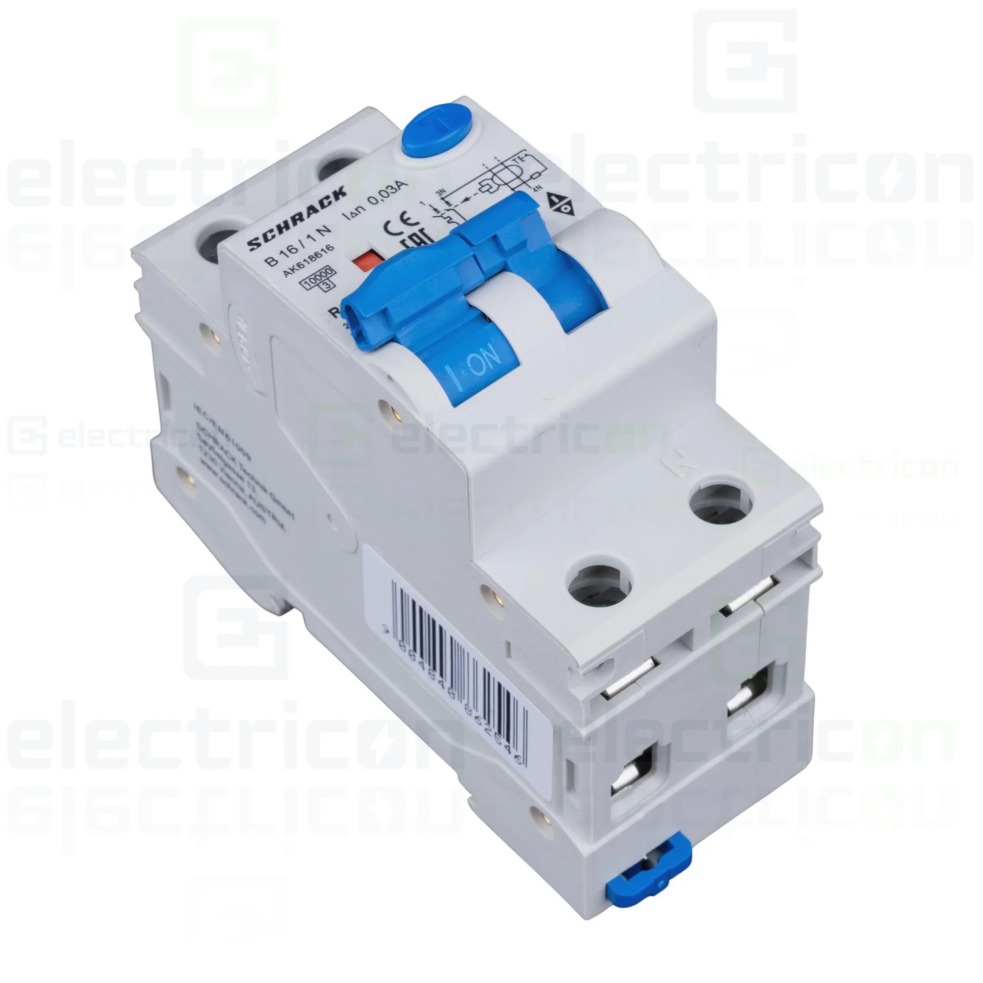 Siguranta RCBO 16A/30mA Schrack - AK618616 [2]