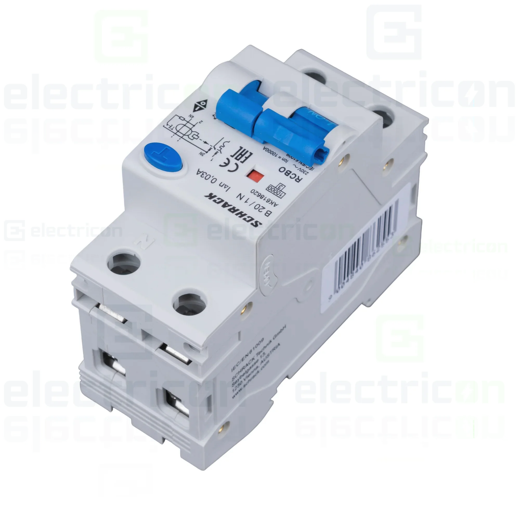 Siguranta RCBO 20A/30mA Schrack - AK618620 [4]