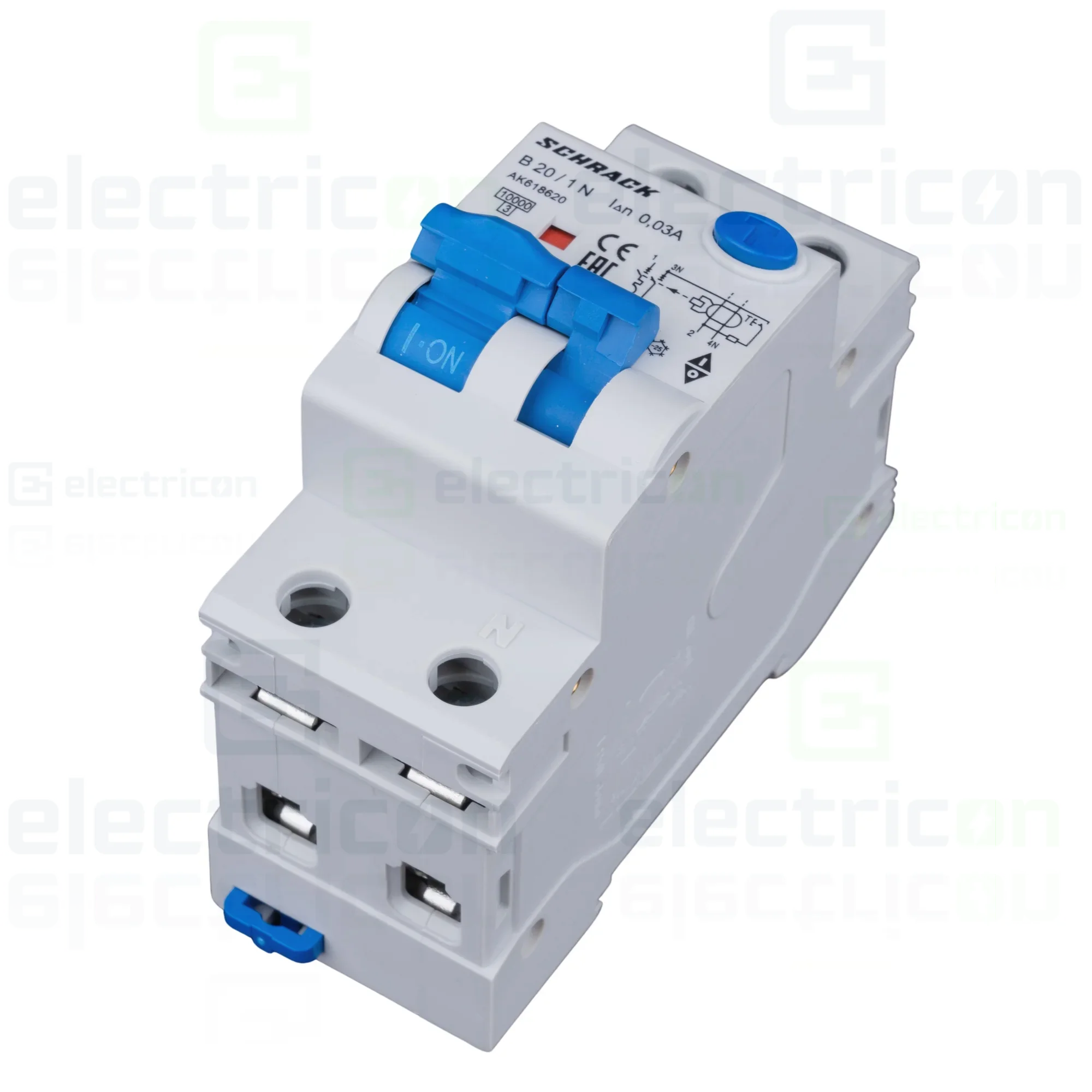 Siguranta RCBO 20A/30mA Schrack - AK618620 [8]