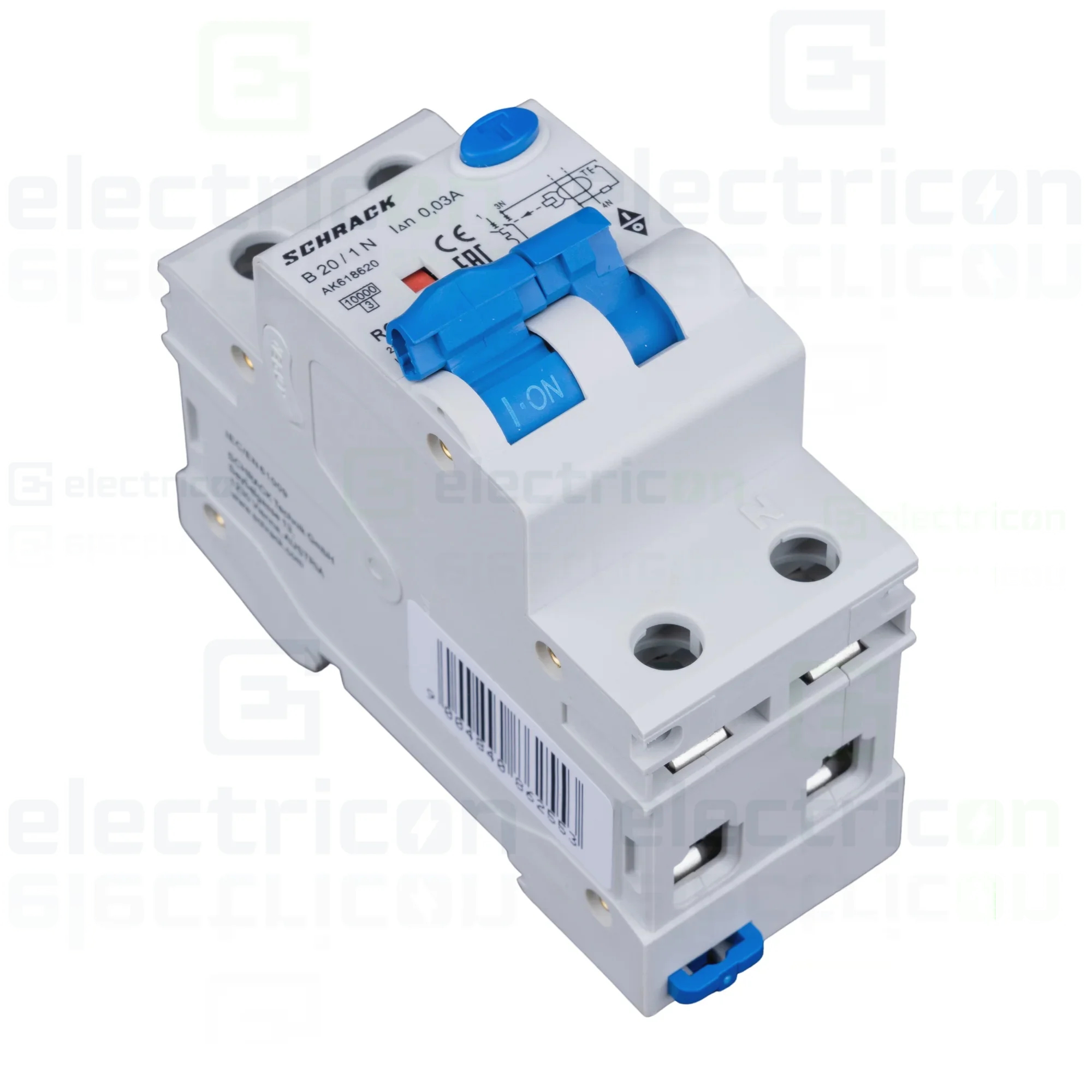 Siguranta RCBO 20A/30mA Schrack - AK618620 [2]