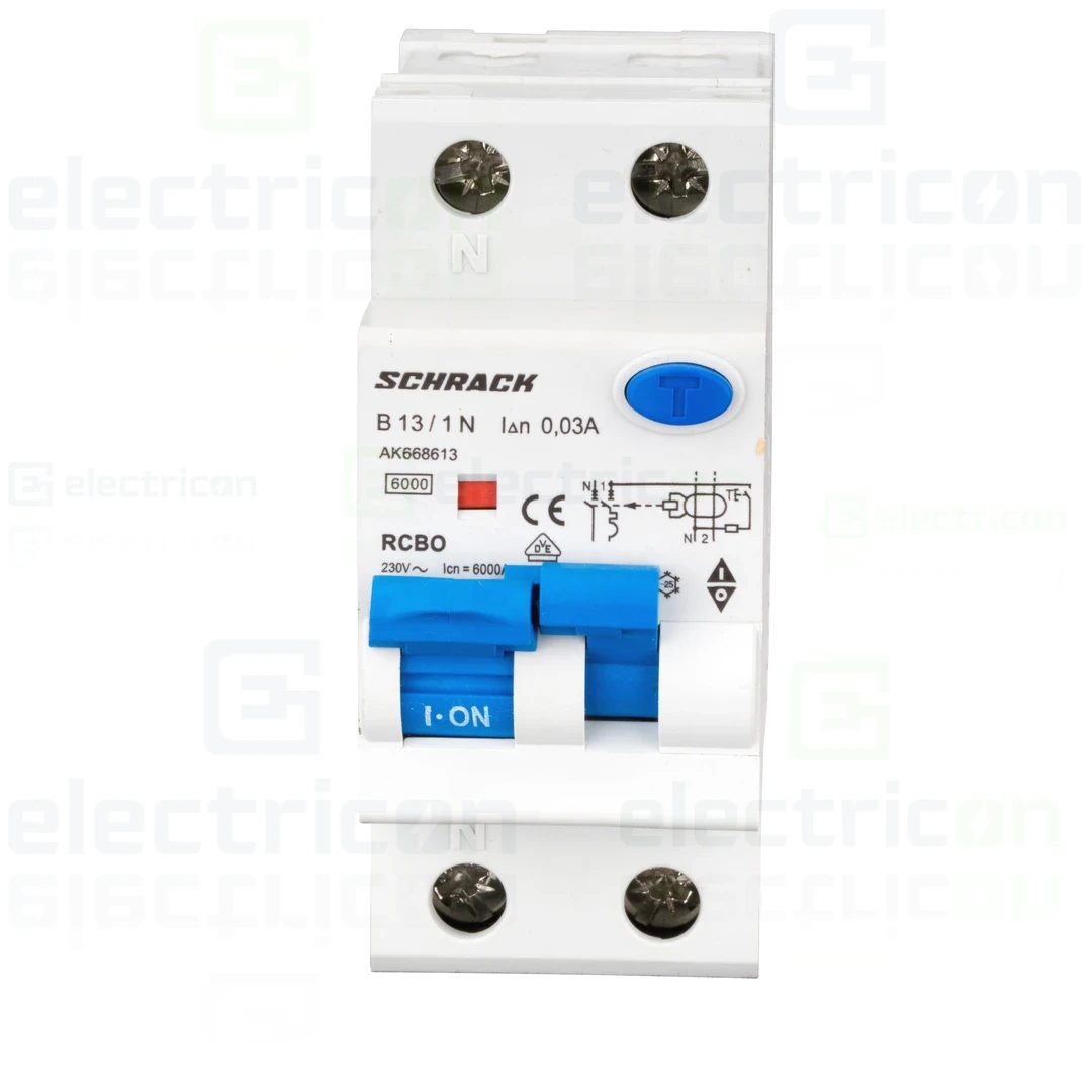 Siguranta RCBO 13A/30mA Schrack - AK668613 [1]