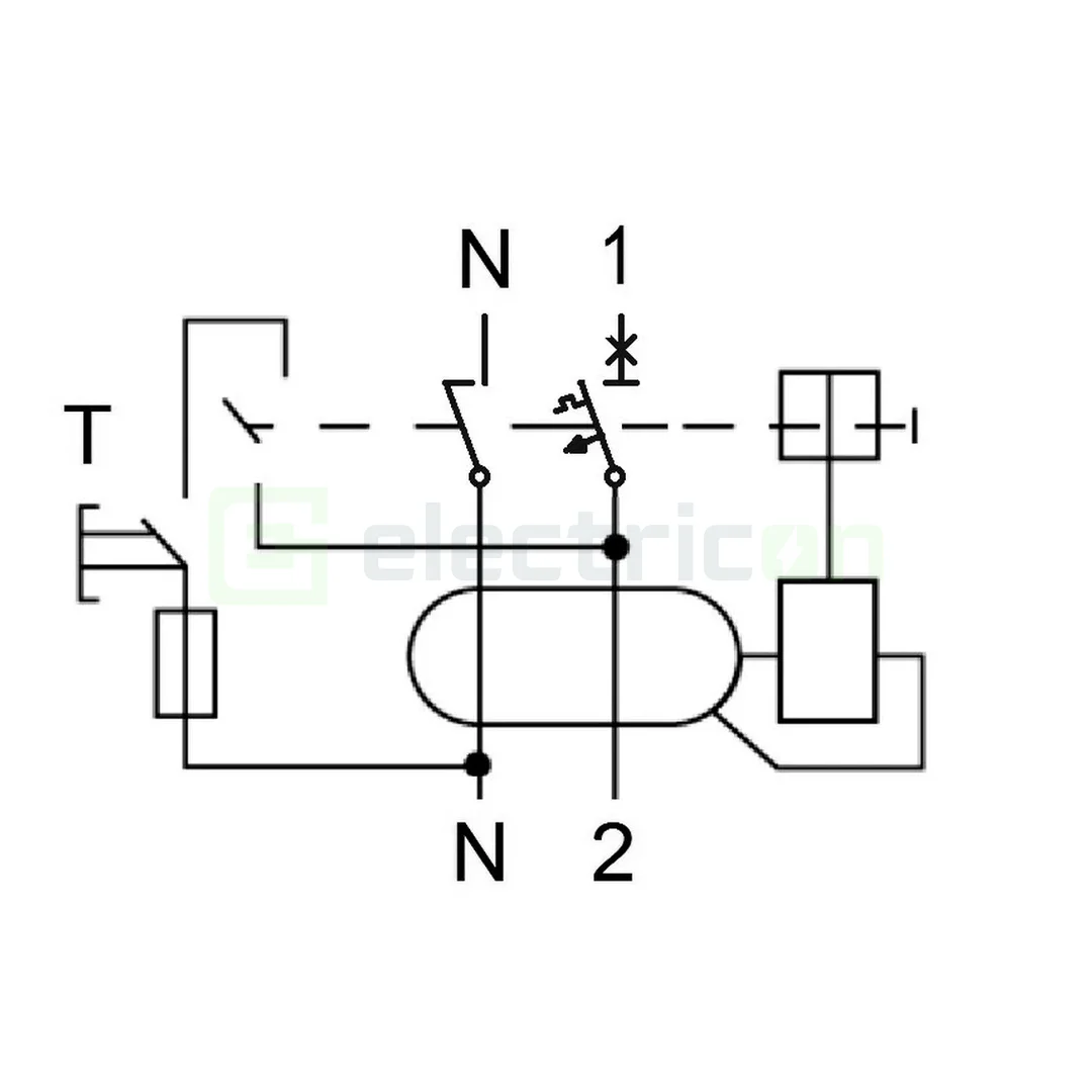 Siguranta RCBO 25A/30mA Schrack - AK668625 [2]
