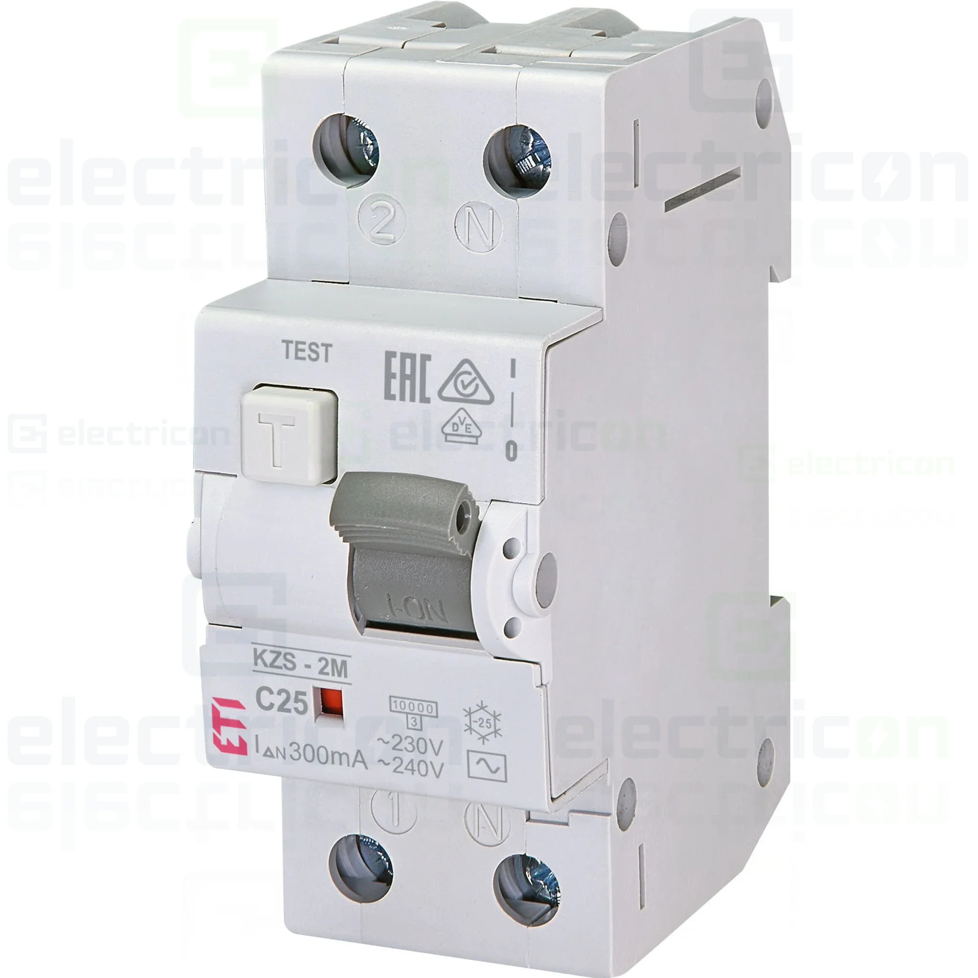 RCBO – siguranțe cu protecție diferențială - Siguranta RCBO 25A/300mA ETI - 002173326