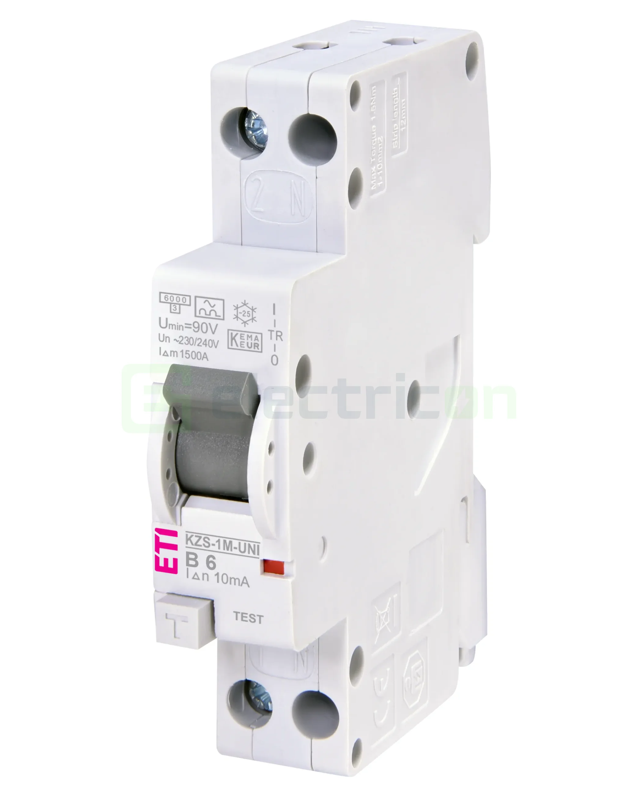 RCBO – siguranțe cu protecție diferențială - Siguranta RCBO  ETI - 002176001