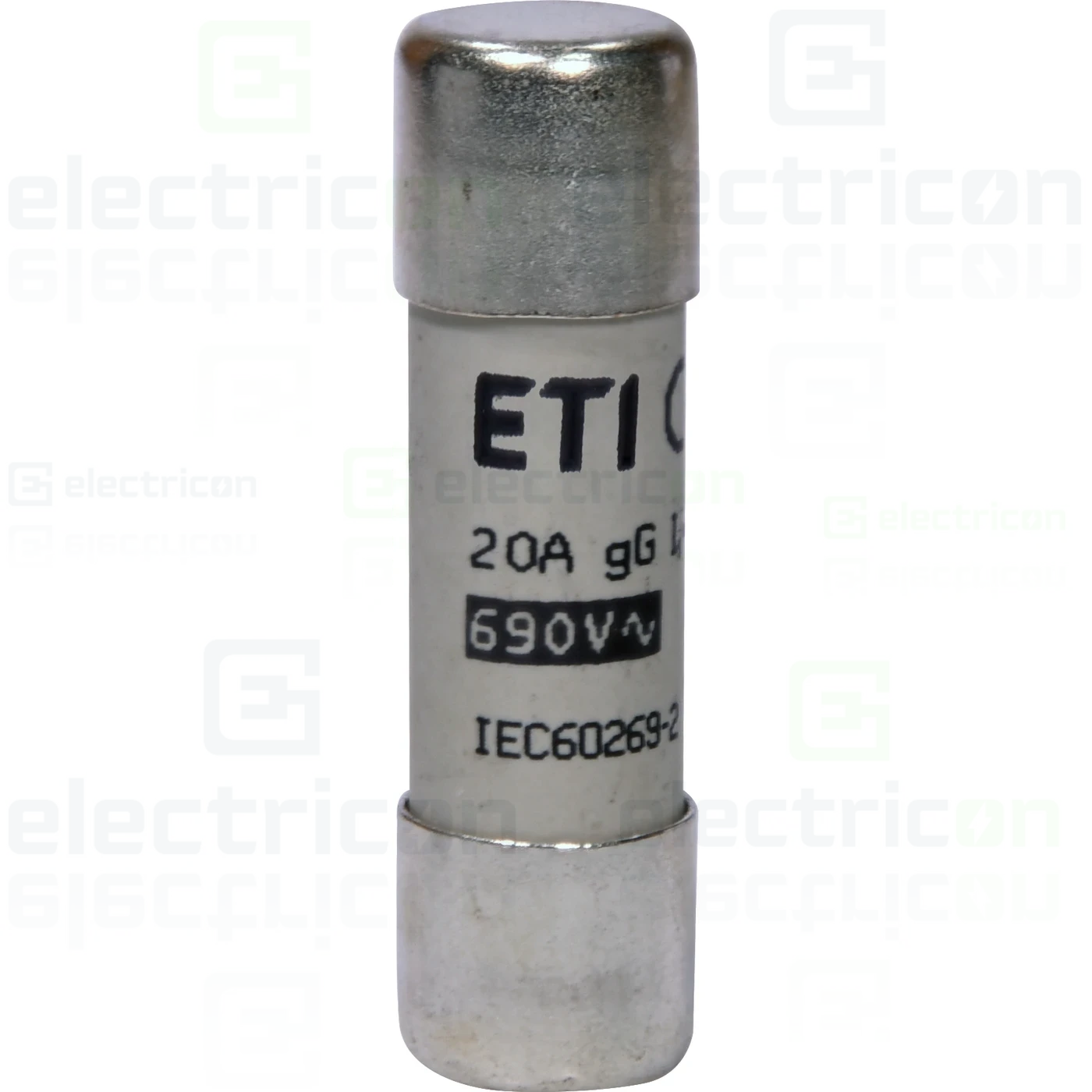 Soclu pentru fuzibile & sigurante fuzibile - Siguranta fuzibila CH 14x51, gG, 20A, 690V AC, ETI, 002651031