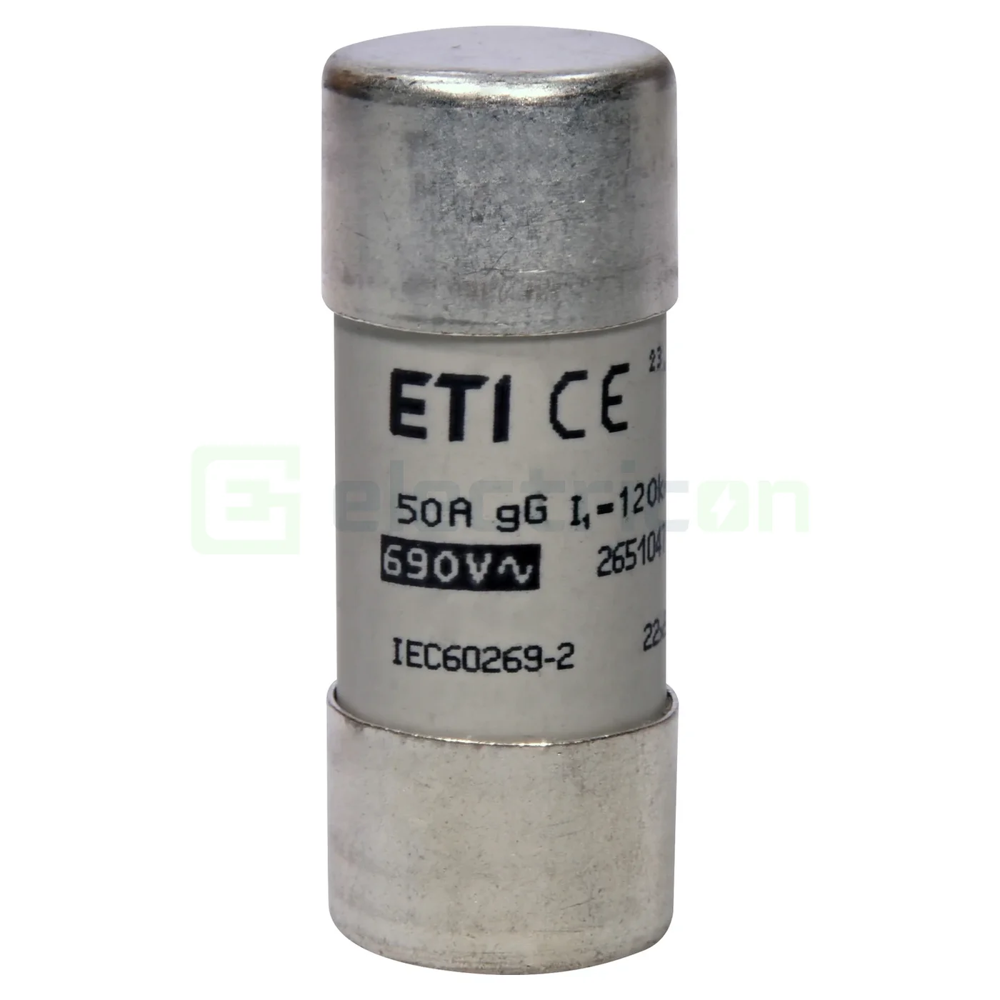 Sigurante fuzibile - Siguranta fuzibila CH 22x58, gG, 12A, 690V AC, ETI, 002651041