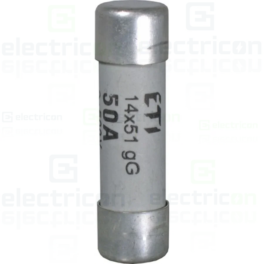 Sigurante fuzibile - Siguranta fuzibila cilindrica, CH14x51, 20A, gG, 690V, AC, ETI, 002630011