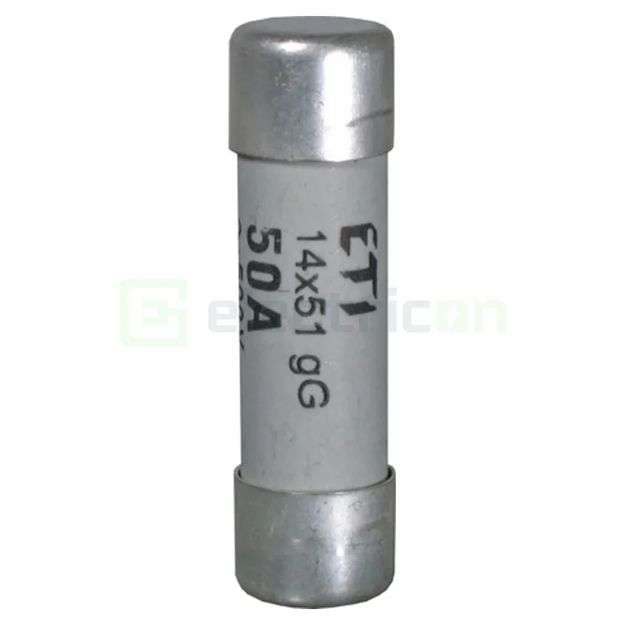 Sigurante fuzibile - Siguranta fuzibila cilindrica, CH14x51, 20A, gG, 690V, AC, ETI, 002630011