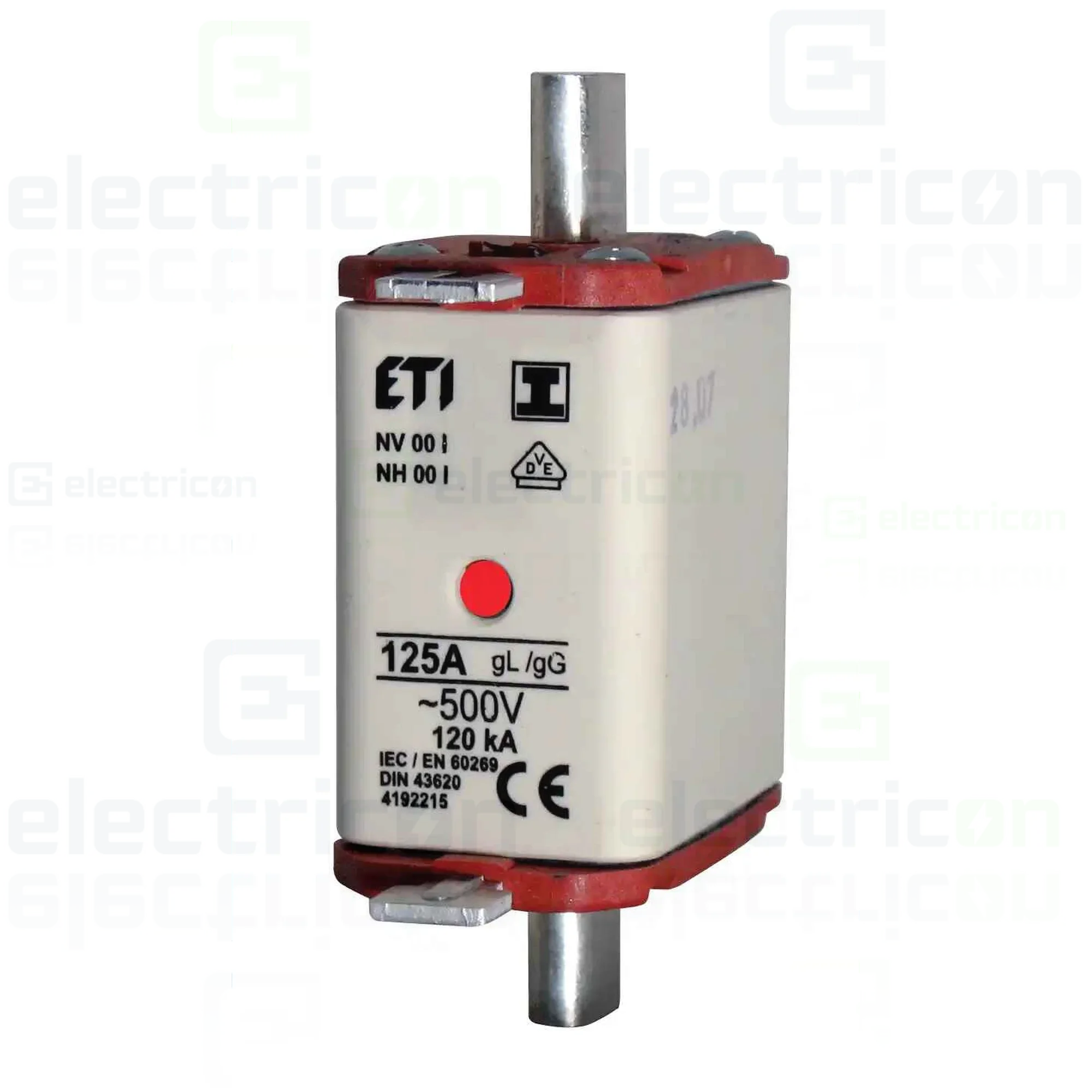 Sigurante fuzibile - Siguranta fuzibila MPR cu izolație, NH00/I gG 160A/500V,ETI, 004192216