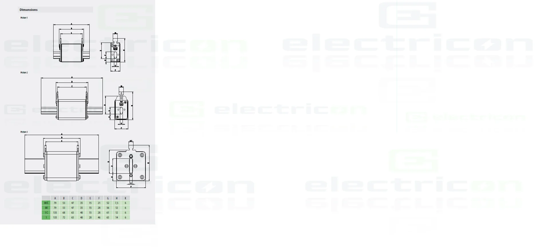 Siguranță fuzibilă NH100A 80V DC ETI 004110082 [1]