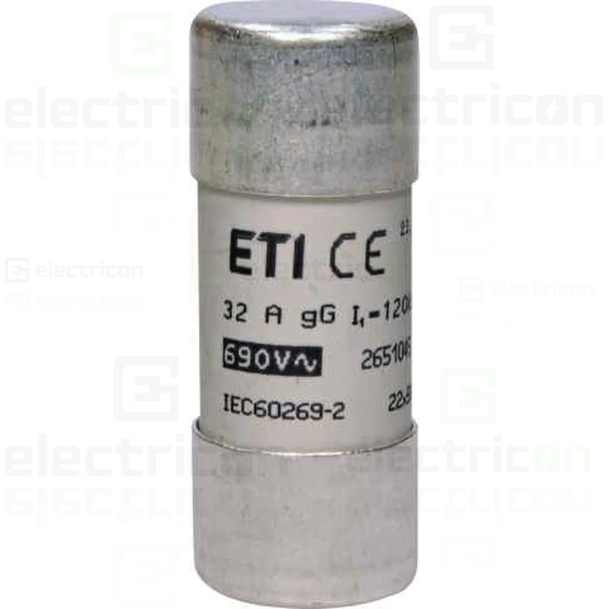 Sigurante fuzibile CH22x58 gG 32A/690V, ETI, 002651045