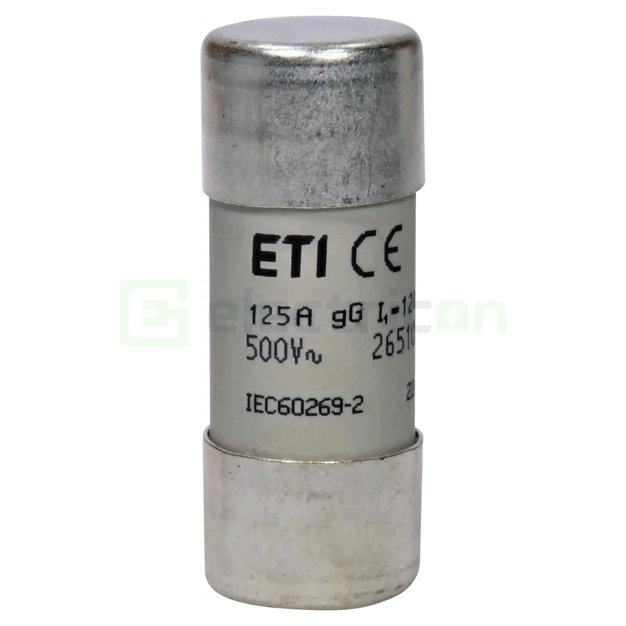 Sigurante fuzibile CH22x58 gG 125A/500V, ETI, 002651051