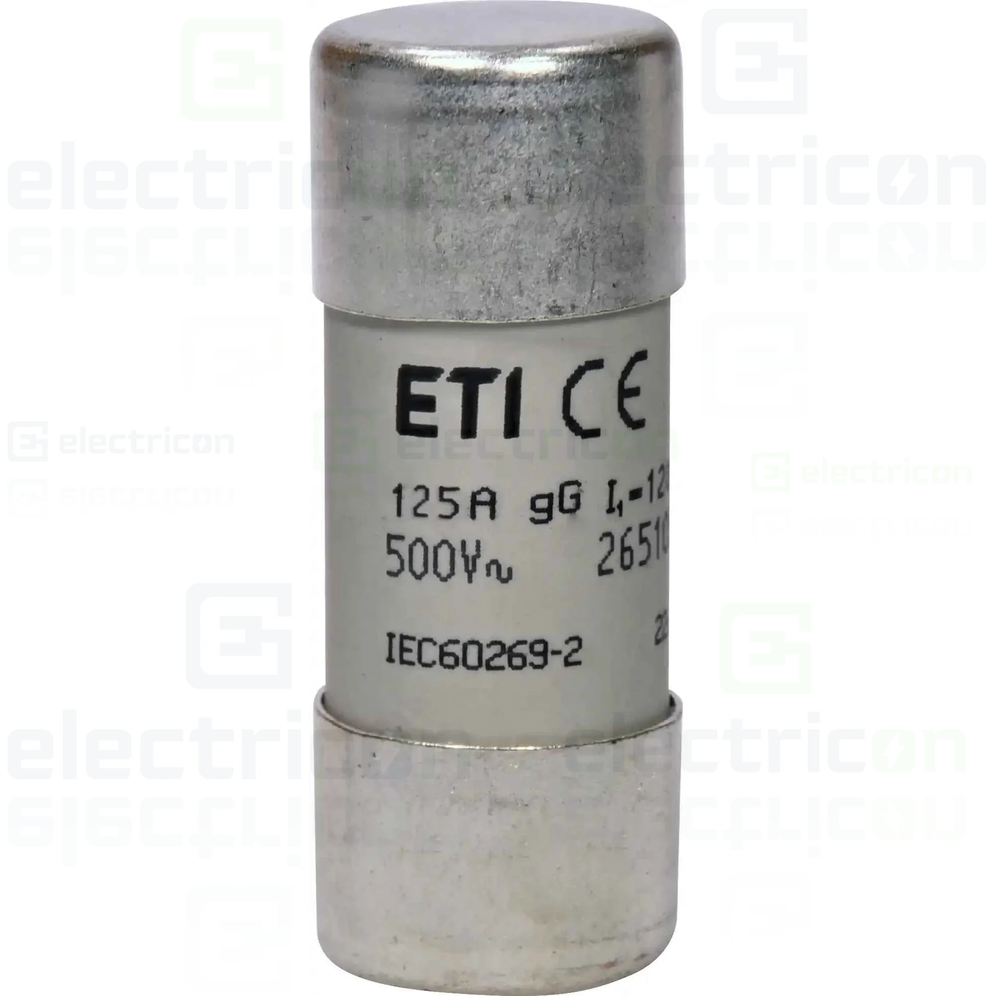 Sigurante fuzibile CH22x58 gG 125A/500V, ETI, 002651051