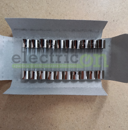 Sigurante mini fuzibile, sticla, 6x30, 5A, 250V [1]
