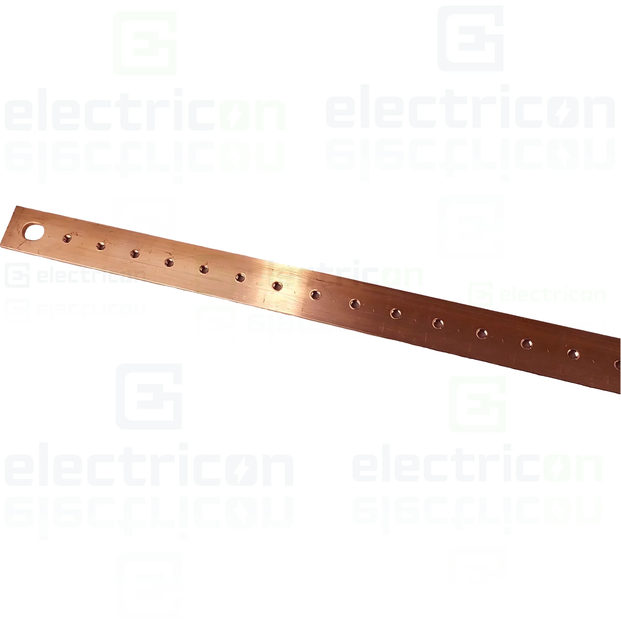 Blocuri distributie - Șină Cupru perforata 400A, 32x5mm, L1000,Hager, UC842