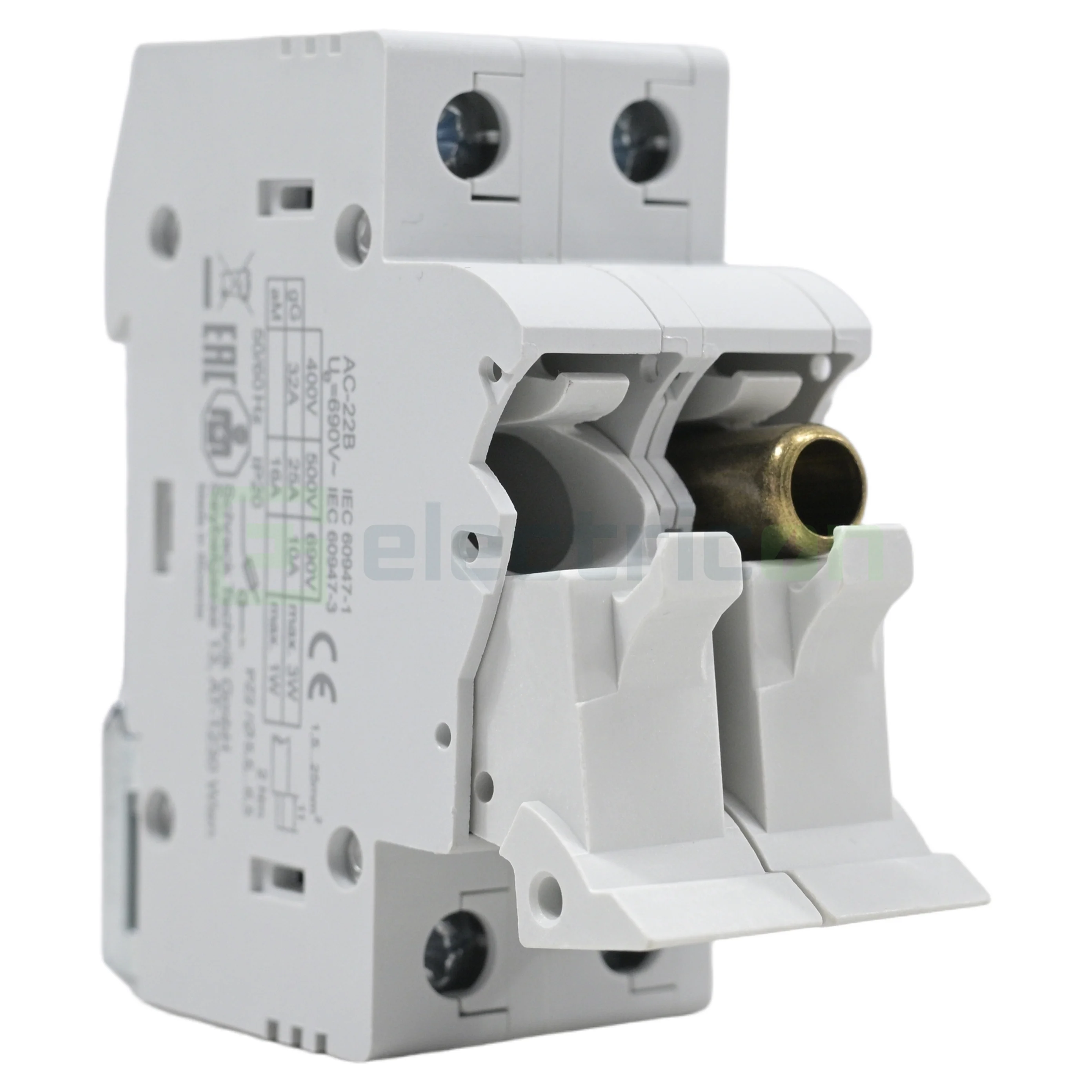 Soclu fuzibil CH 10x38 32A 1P+N Schrack IS506104-A [1]