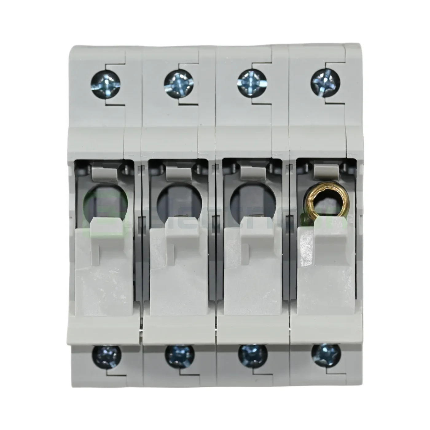 Separator fuzibil (soclu), pentru CH10x38, maxim 32A, 3P+N, cu LED,EFD 10 3p+N LED,  ETI, 002540015 [1]