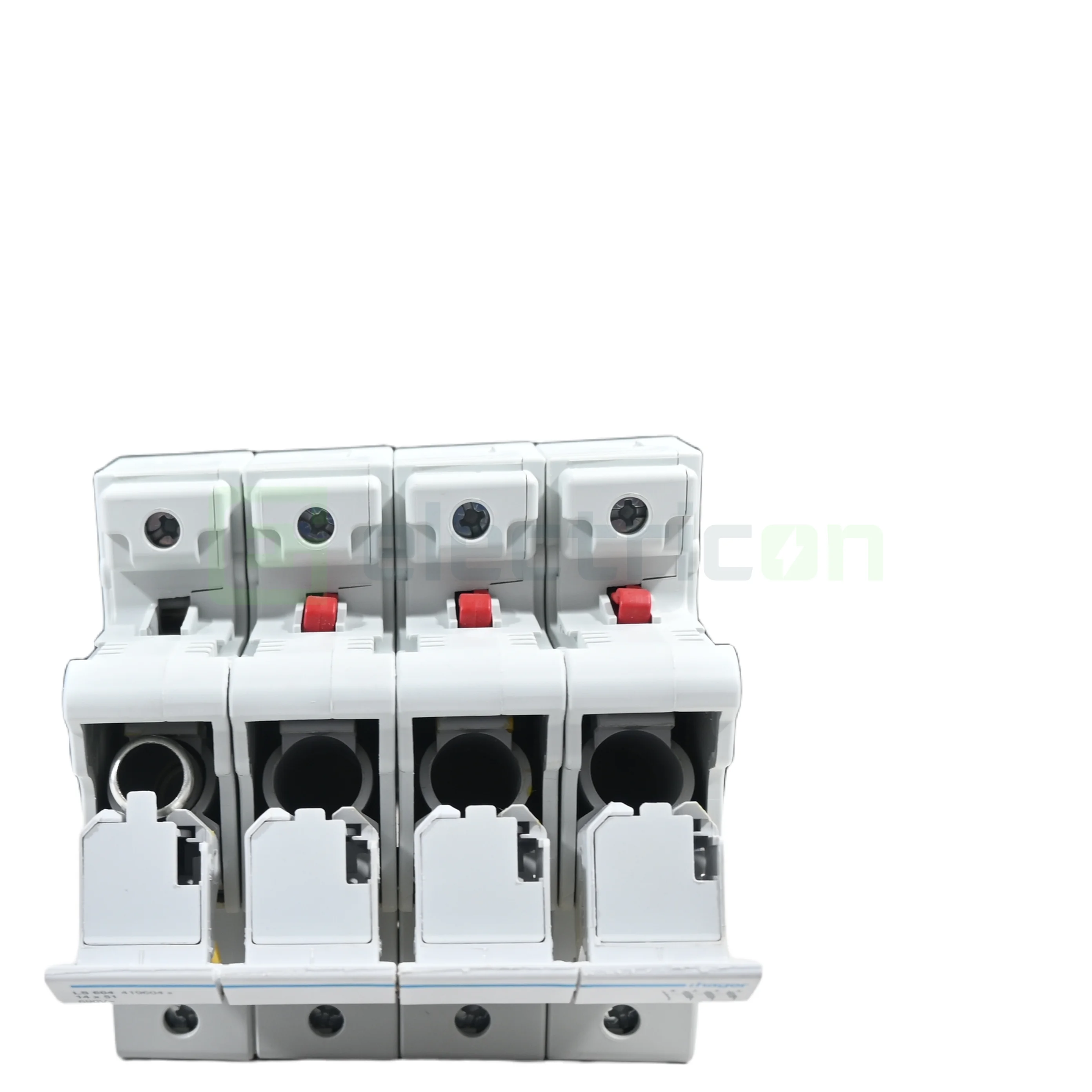 Separator fuzibil (soclu), pentru CH14x51, maxim 50A, 4P, cu LED,  Hager, LS604 [1]