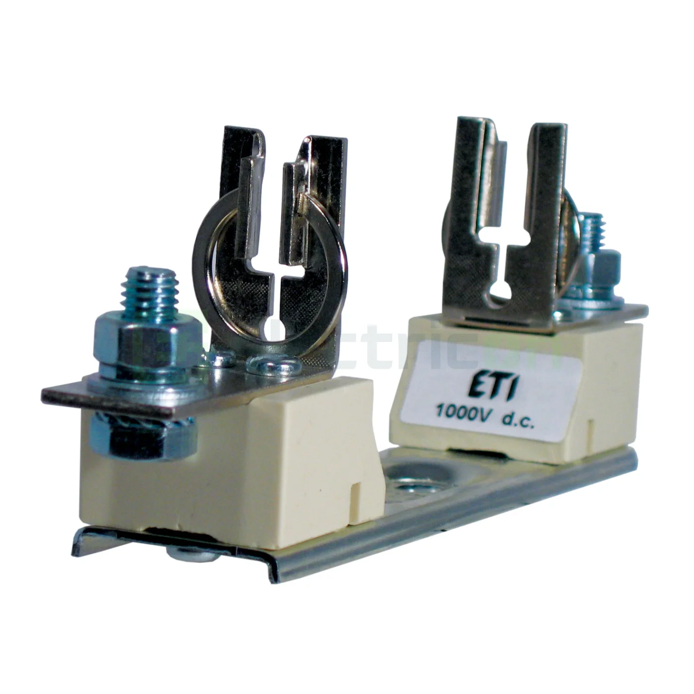 Separator fuzibil (soclu), pentru NH0 cu conectare M8, maxim 150A,PK 0 M8-M8 DC 1000V 1p ,  ETI, 004122033