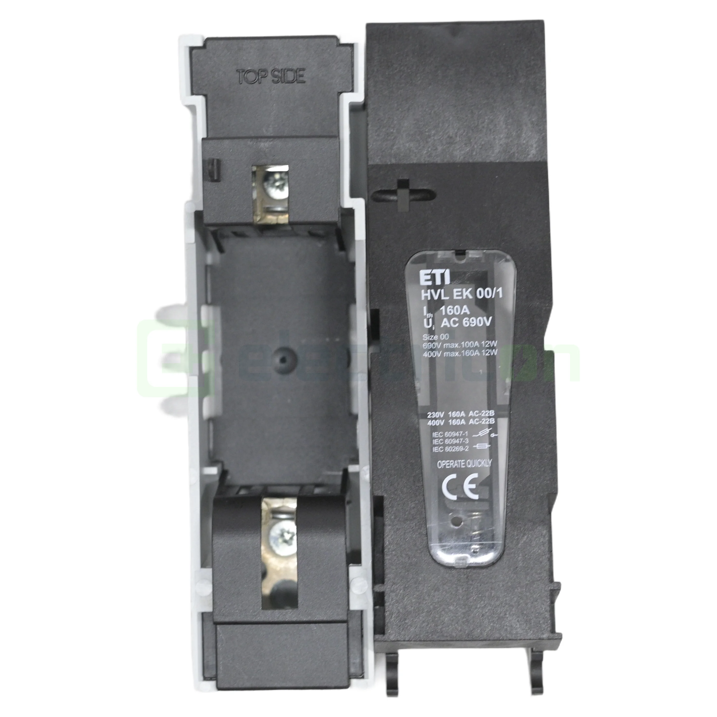 Soclu fuzibil NH00 160A 1P ETI HVL EK 00 1p M8 001701410 [1]