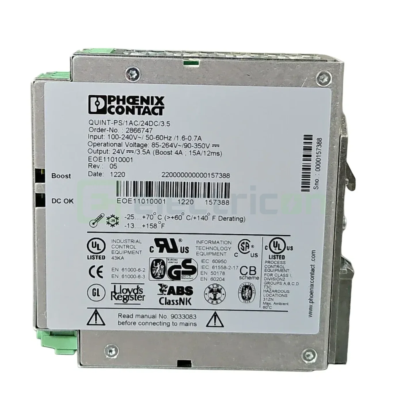 Sursa de alimentare cu comutare primara, 24V DC/1AC/3.5, QUINT POWER, Phoenix Contact, 2866747 [2]