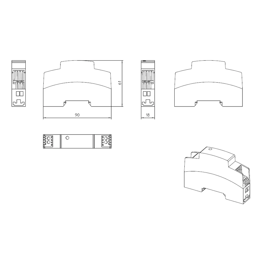 Sursa de alimentare pe șină DIN, 12V DC/ 1A , STEP-PS/ 1AC/12DC/1, Phoenix Contact, 2868538 [1]