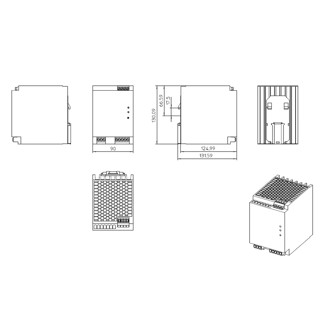 Sursa de alimentare pe șină DIN, 12V DC/ 20A , QUINT-PS/1AC/12DC/20 , Phoenix Contact, 2866721 [1]