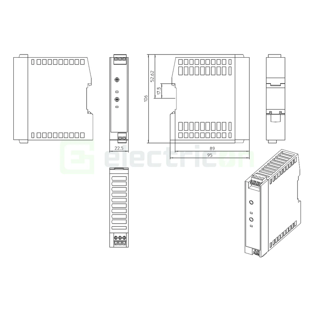 Sursa de alimentare pe șină DIN, 5V DC/ 5A , QUINT4-PS/1AC/5DC/5/PT  , Phoenix Contact, 2904595 [1]
