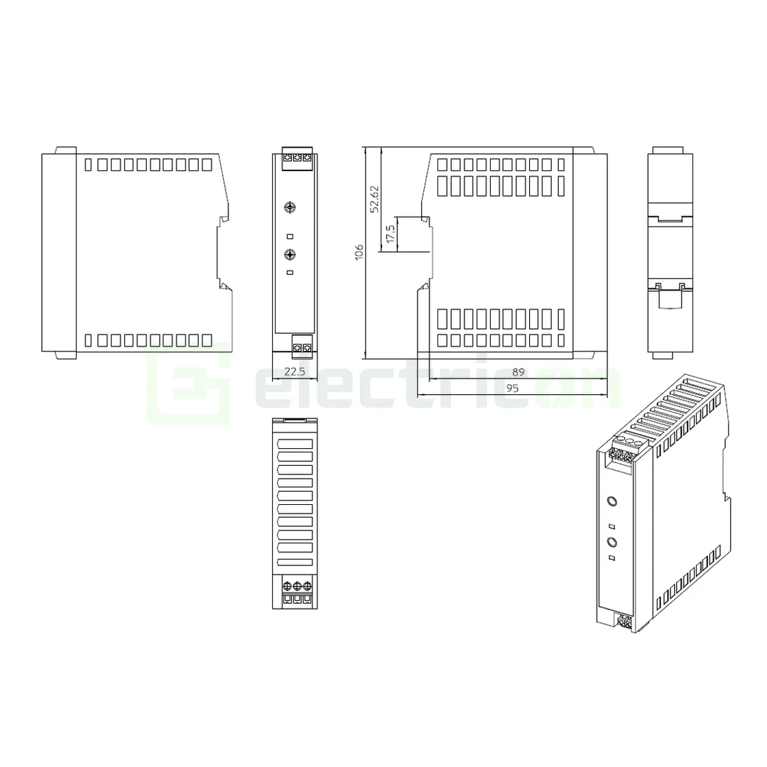 Sursa de alimentare pe șină DIN, monofazic 12V DC/ 2,5A , QUINT4-PS/1AC/12DC/2.5/PT , Phoenix Contact, 2904605 [1]