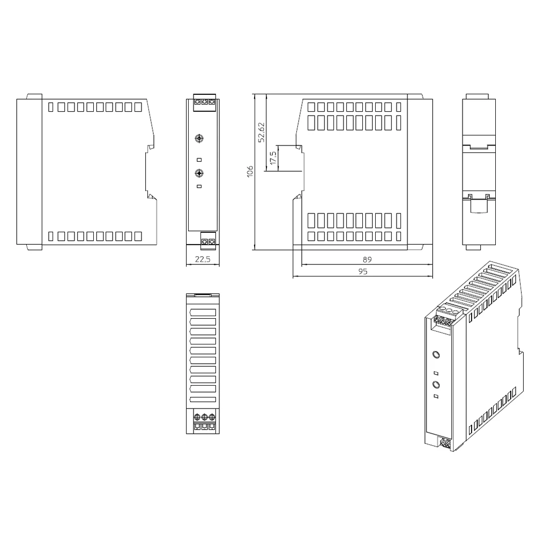 Sursa de alimentare pe șină DIN, monofazic 12V DC/ 2,5A , QUINT4-PS/1AC/12DC/2.5/PT , Phoenix Contact, 2904605 [1]