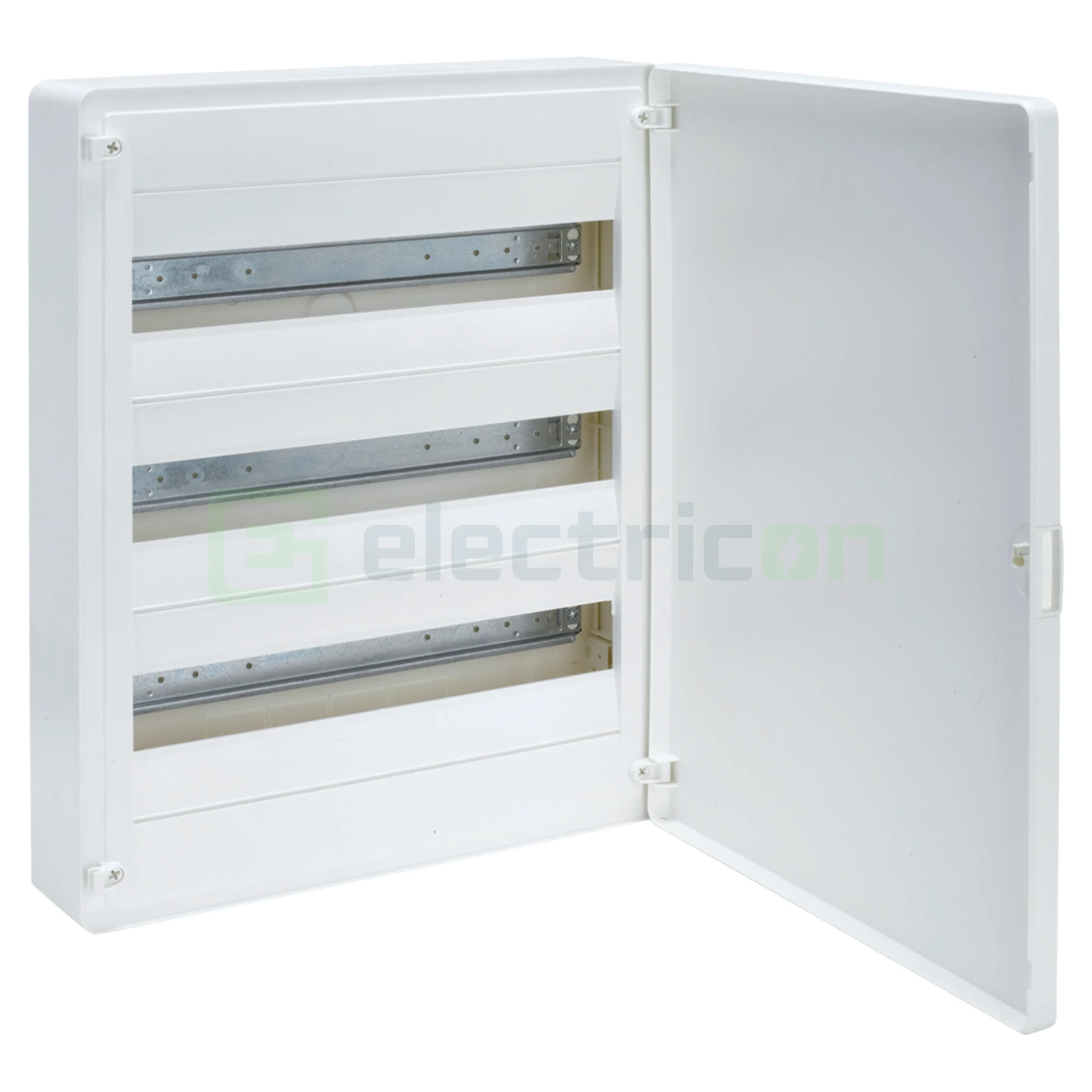 Tablou aparent, 54 module, 3x18, usa alba, IP40, Hager, Golf, VS318PD