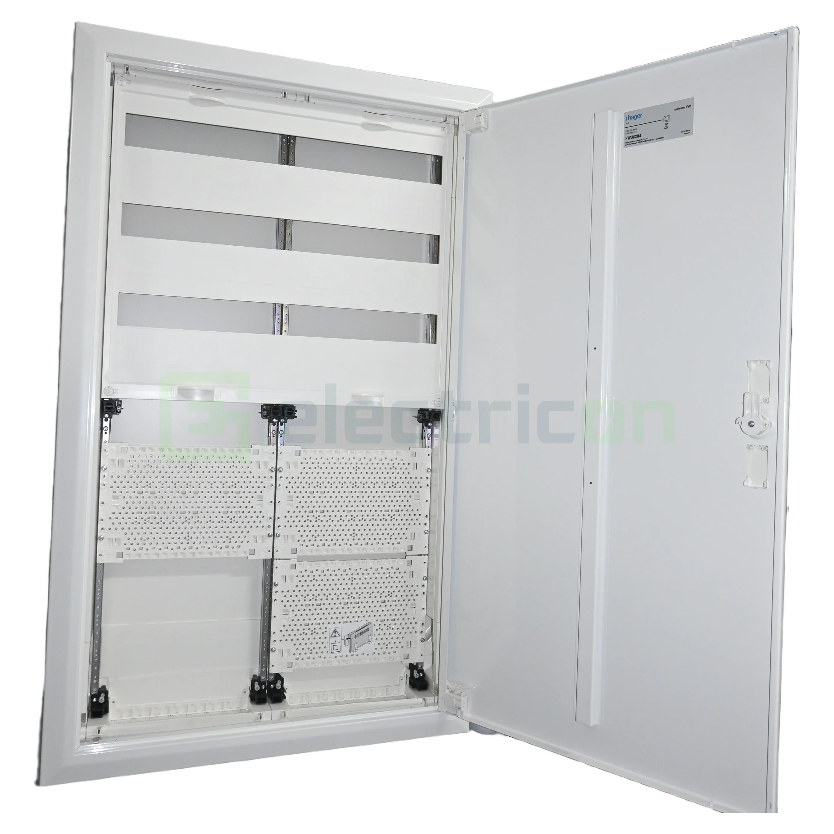 Tablouri electrice - Tablou combo hibrid 156 module 78 curent 78 multimedia Hager FWU62M4