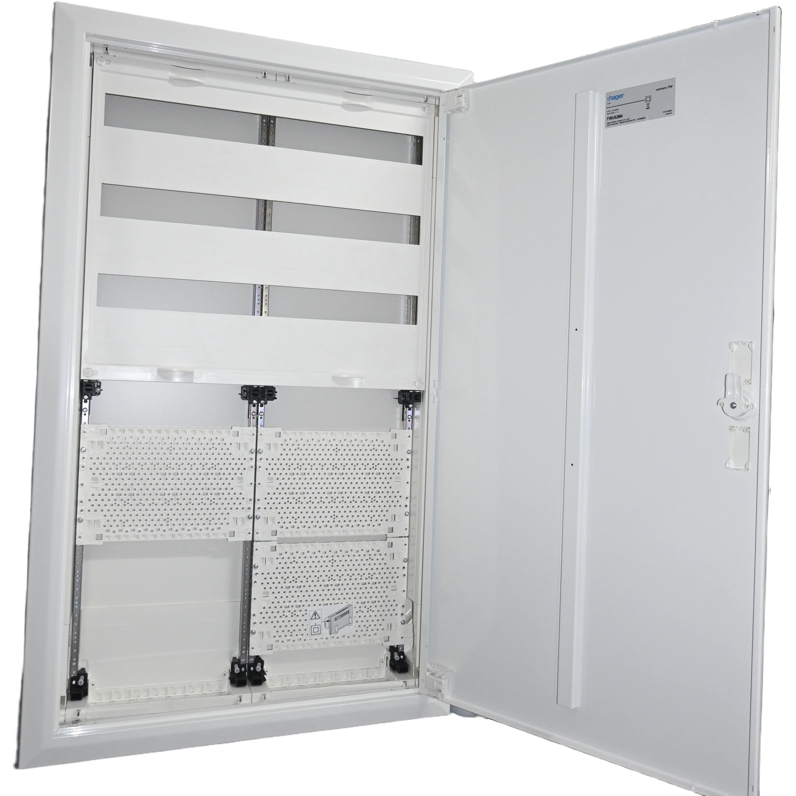 Cabluri, Canal cablu, Copex - Tablou combo hibrid 156 module 78 curent 78 multimedia Hager FWU62M4