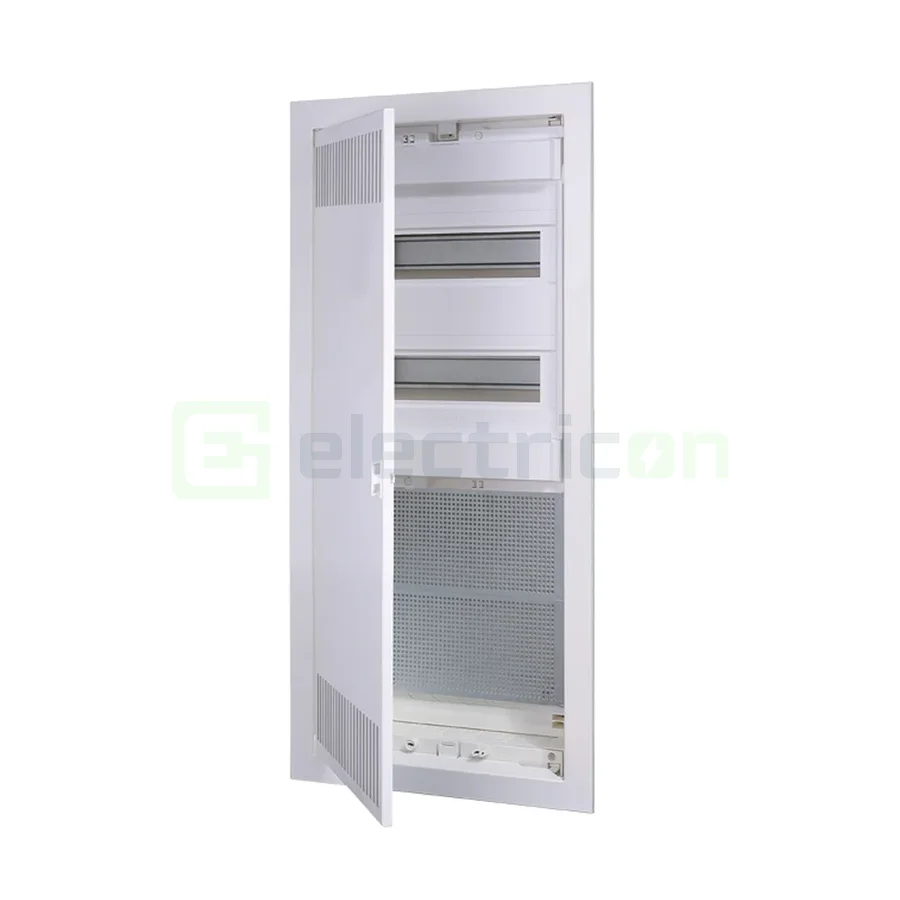 Tablou combo (hibrid), incastrat,56 module, (28 module curent +28 module multimedia),IP30, ECG56HCOMBO2/2-I, ETI, 001100228