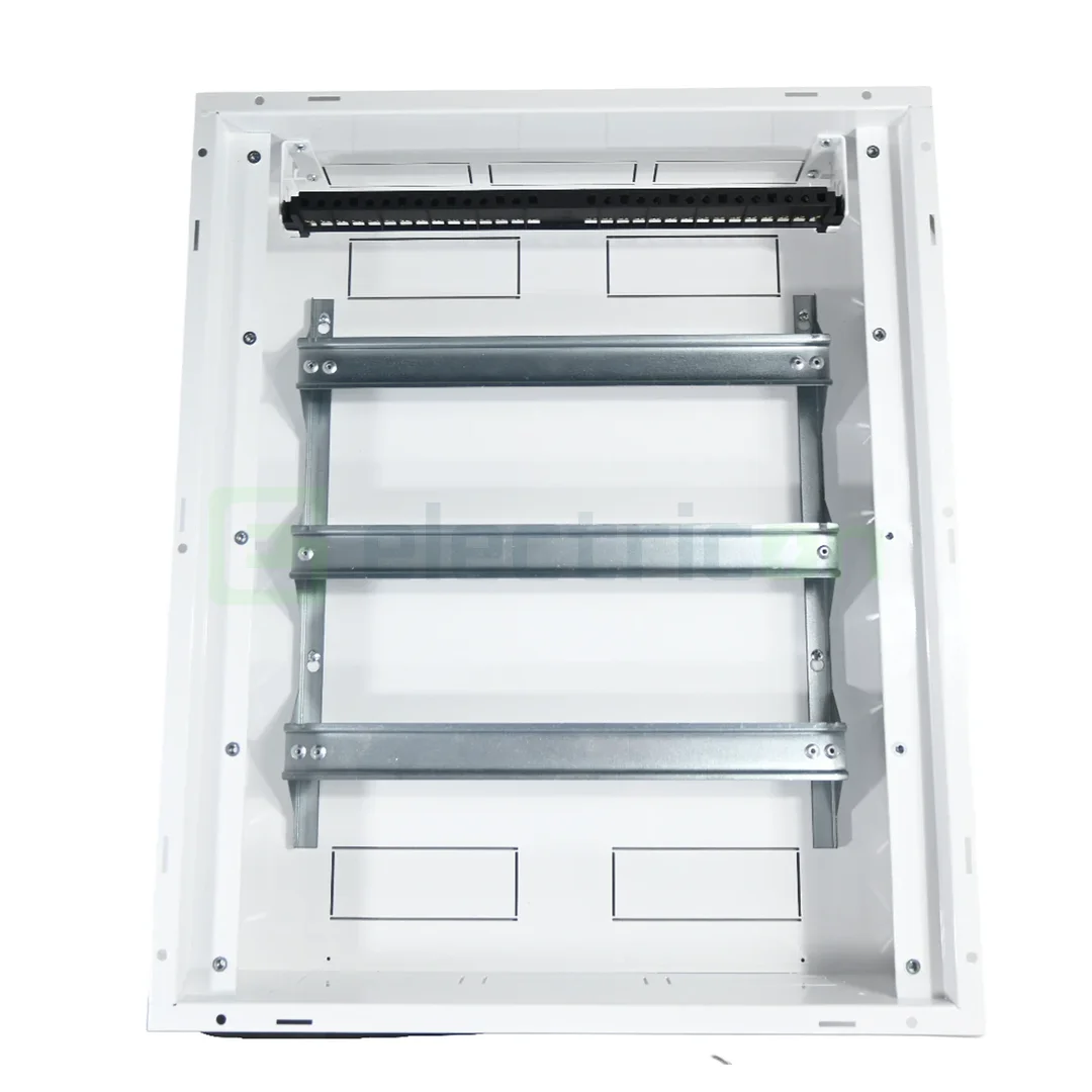 Tablou de sigurante 3x18, 54 module incastrat cu usa metalica, MBF18-3, ETI, 001108102 [8]
