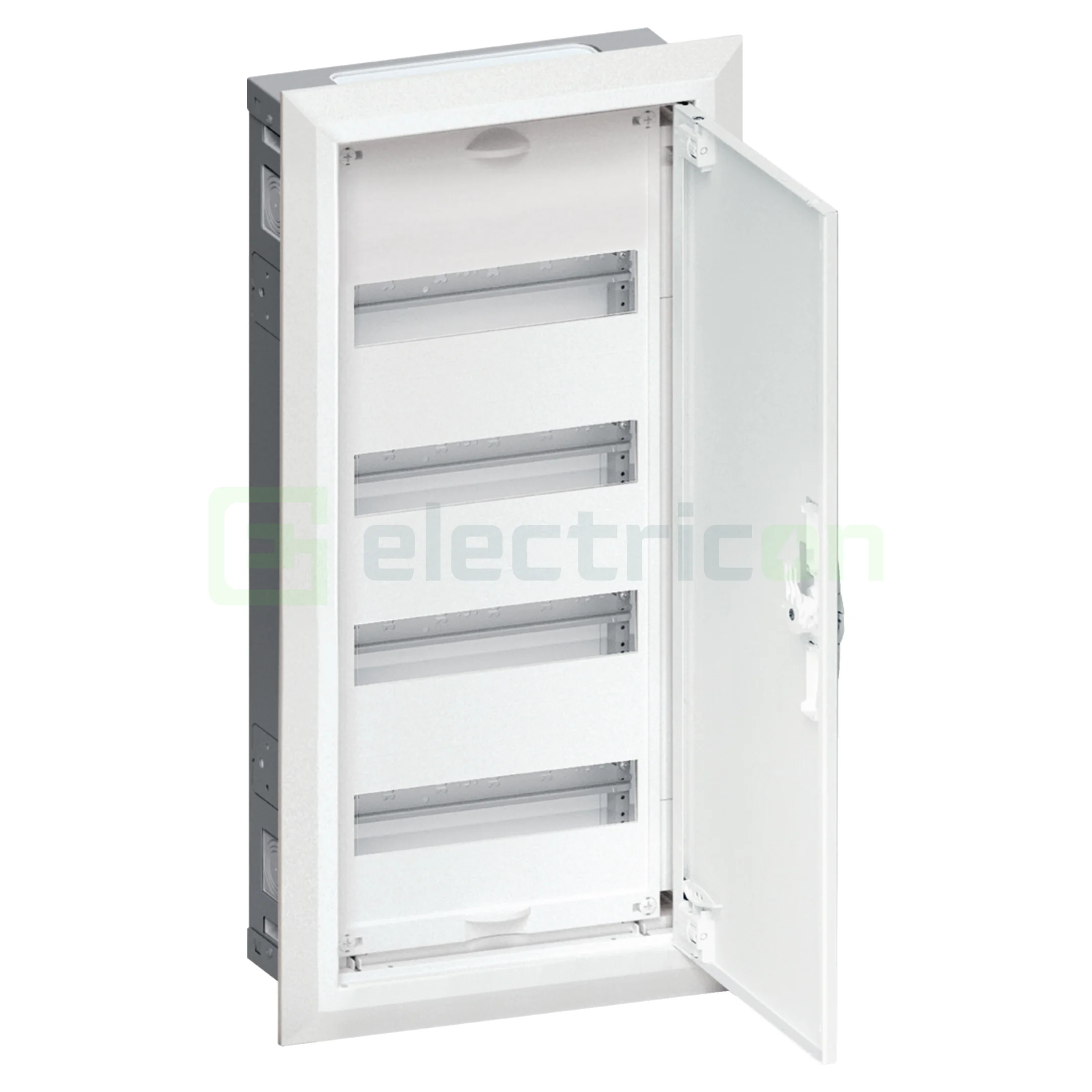 Tablouri electrice - Tablou electric, incastrat, 48 module, 4x12, usa alba, Univers, Hager, FWU41S