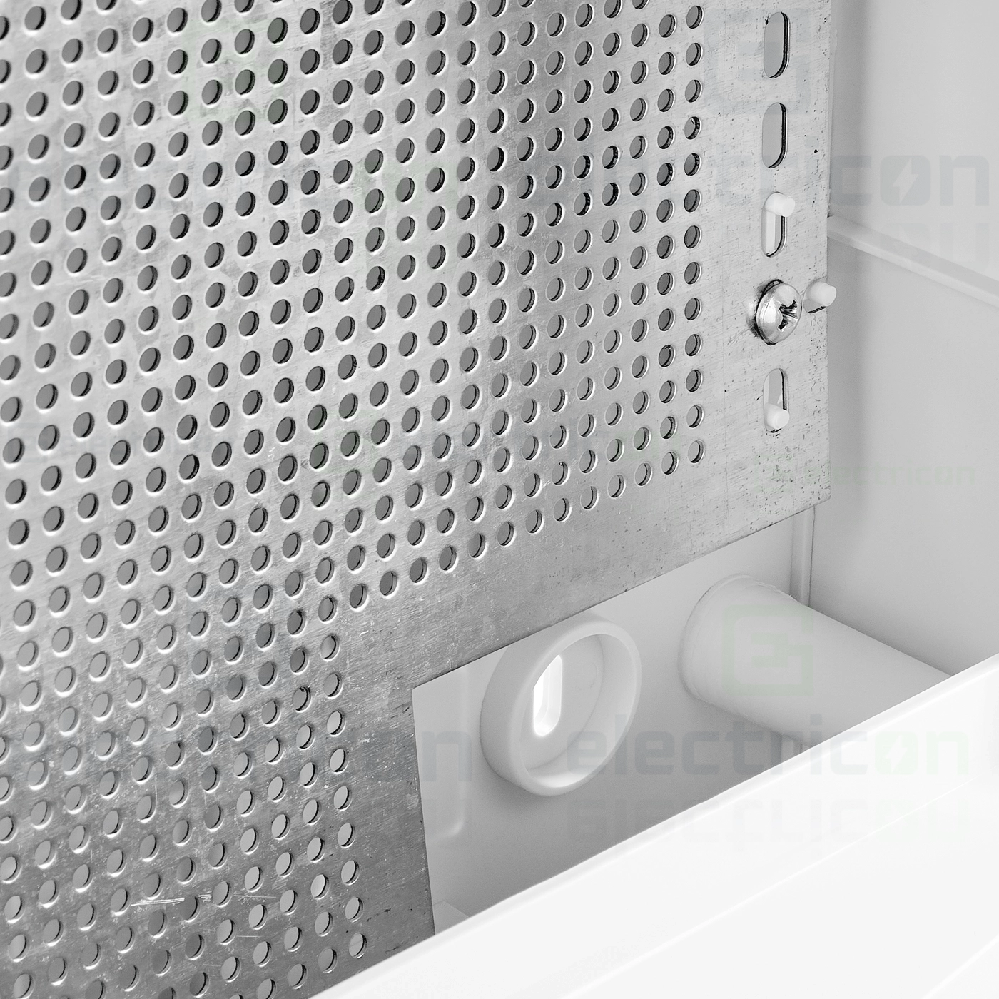 Tablou multimedia, aparent ,24 module (2x12), usa alba, IP40, Schrack, BK080752 [3]