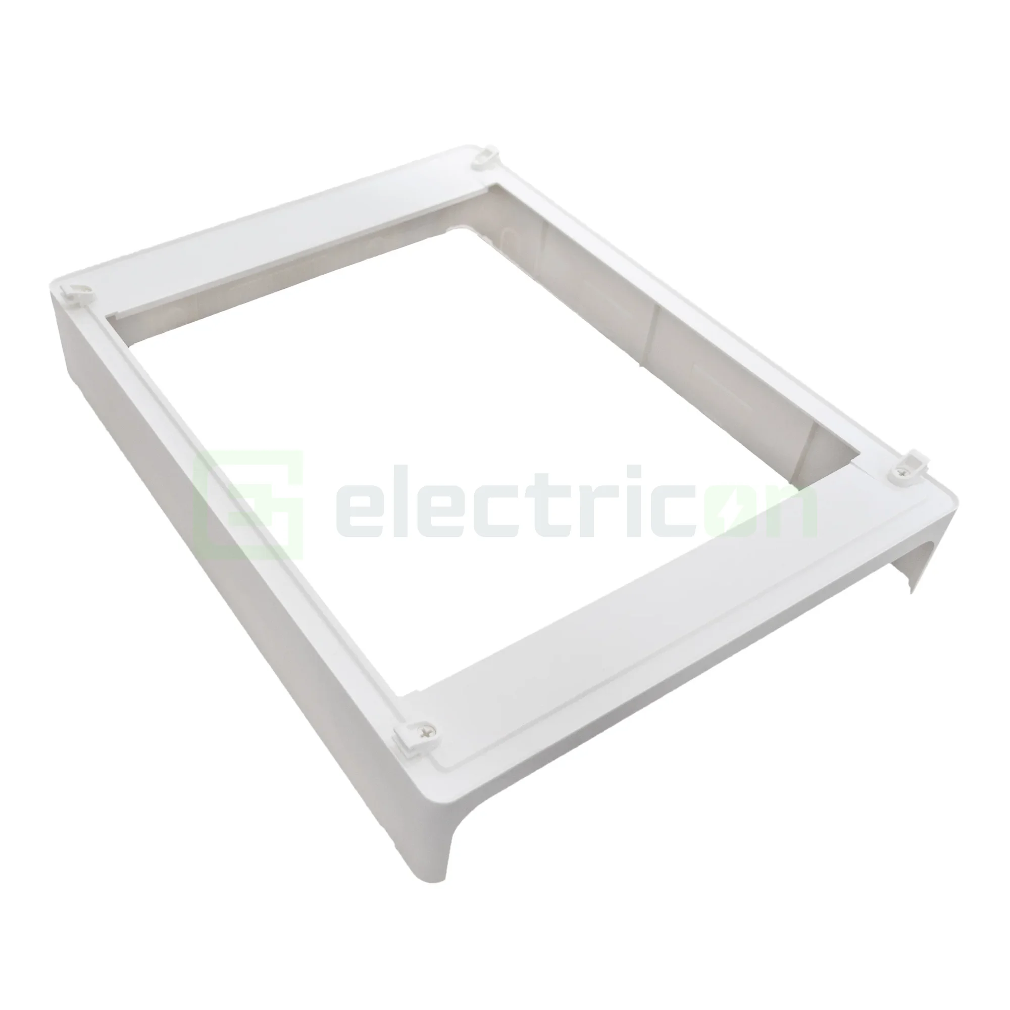 Tablou multimedia, aparent, 36 module (2x18), ușă albă, Golf, Hager, VS218PZF [5]