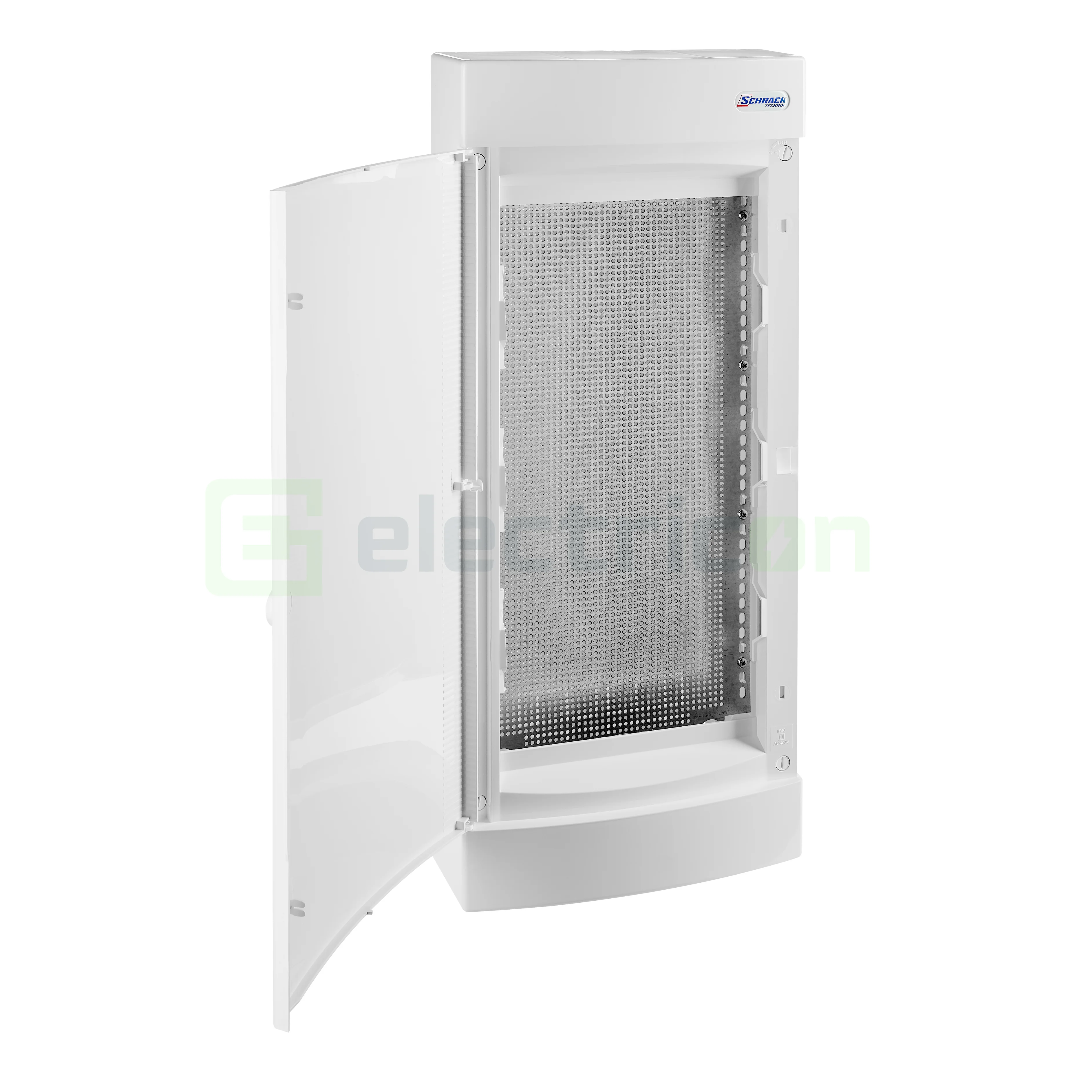 Tablouri electrice - Tablou multimedia, aparent, 48 module (4x12), usa alba, IP40, Schrack, BK080755