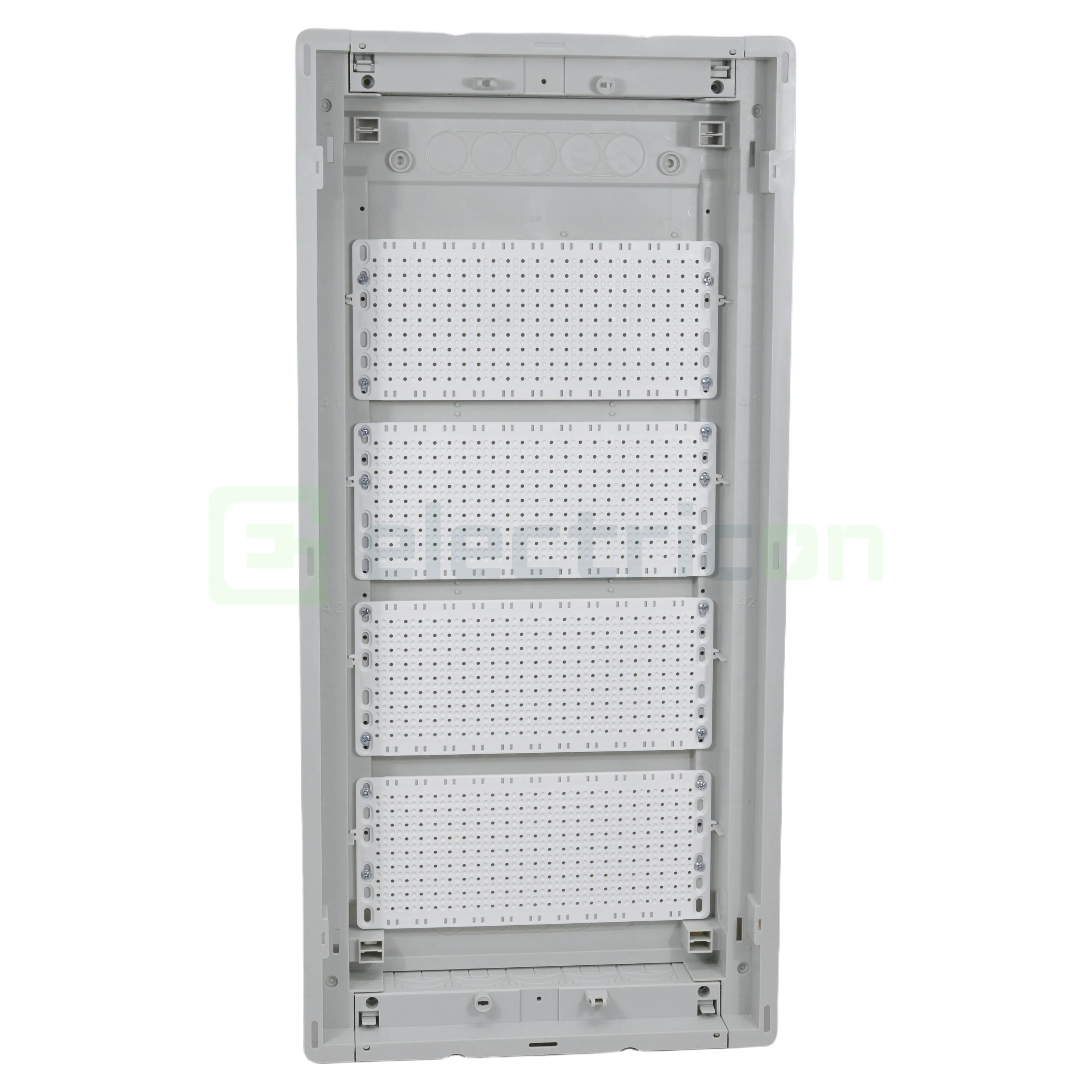 Tablou multimedia, incastrat, 56 module (4x14), ușă albă, IP30, ECG56HMEDIA-I, ETI, 001100133 [1]