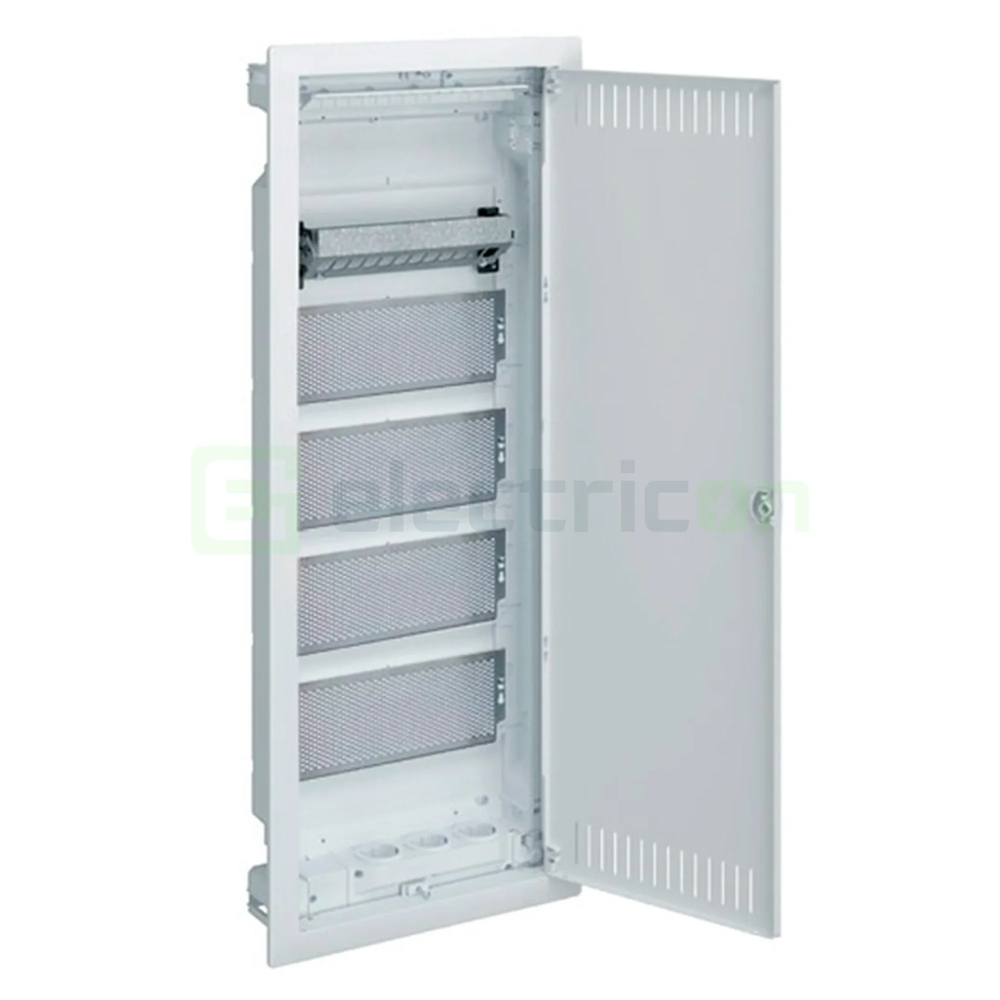 Tablouri multimedia & AV - Tablou multimedia, incastrat ,60 module (5x12), ușă albă, IP30, Hager, Volta, VU60NW