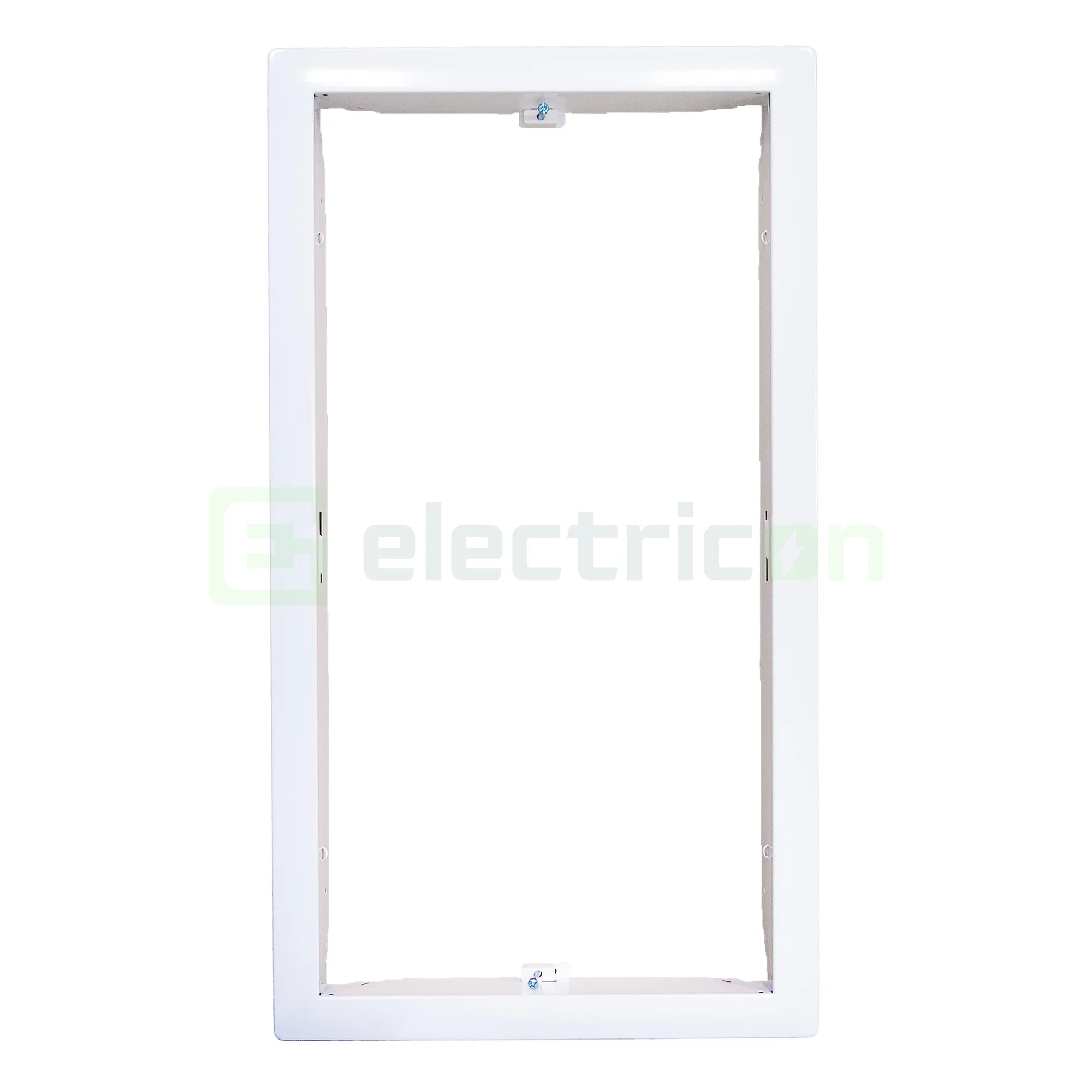 Tablou multimedia metalic, incastrat, 36 module (3x12), ușă albă, Volta, Hager, VU36NW [6]