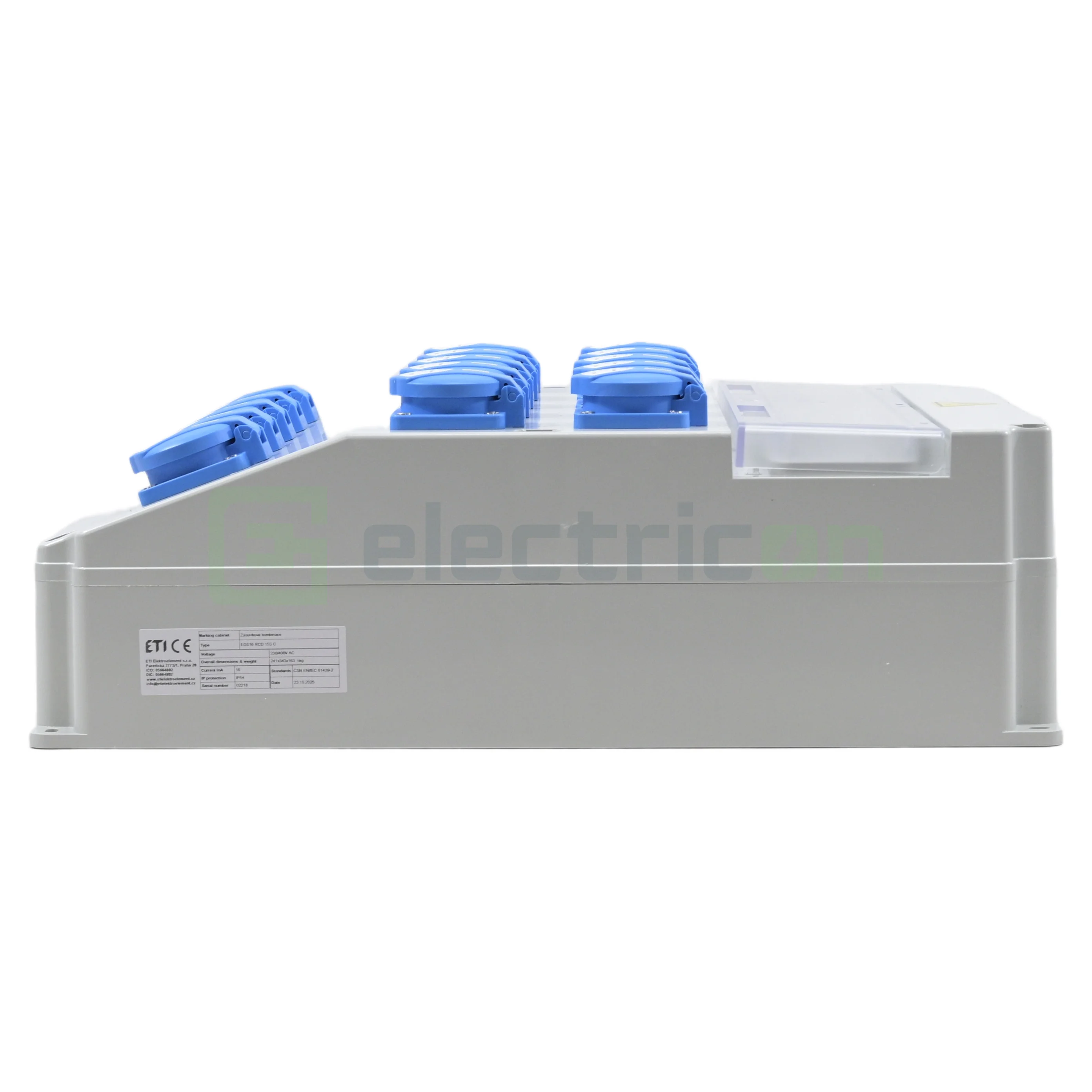 Tablou Șantier Monofazic 15xSchuko IP54 ETI 001105377 [5]