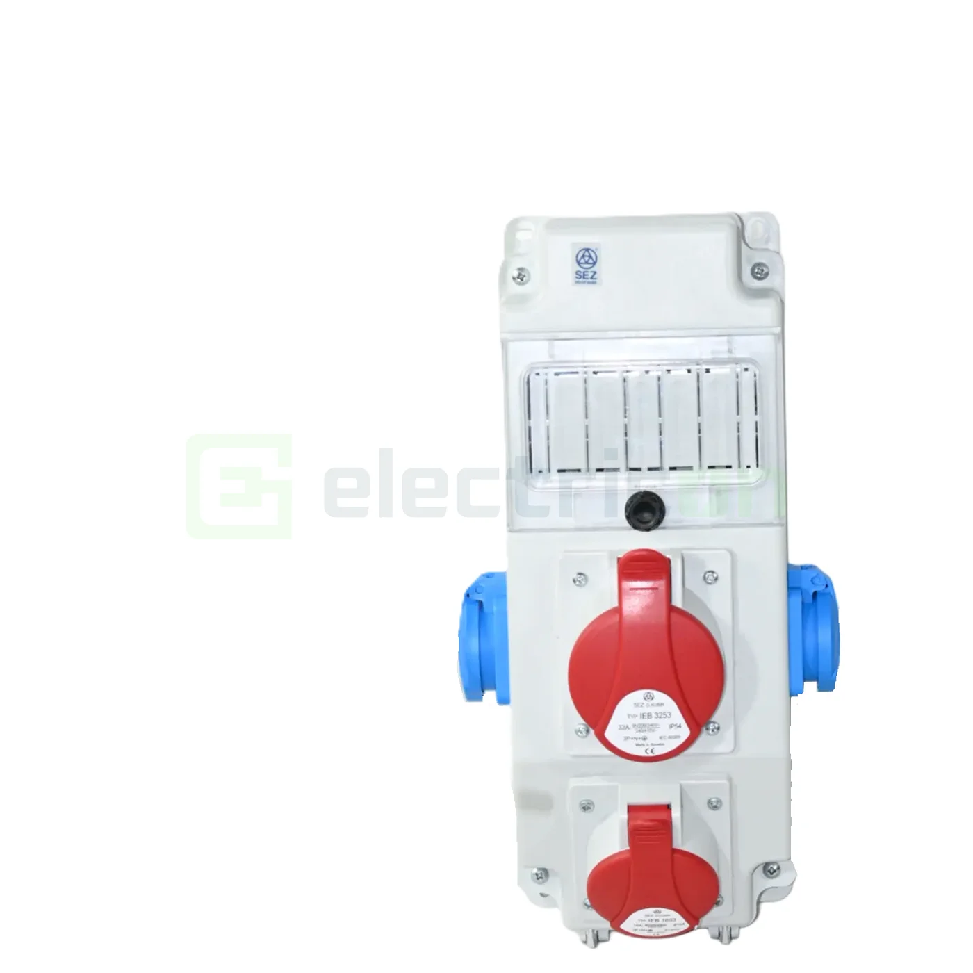 Tablou organizare santier ROS-5/x-15/S,  2X250V+5P 16A 400V +5P 32A 400V , gri, SEZ DK as,  SEZ10011248HU [1]